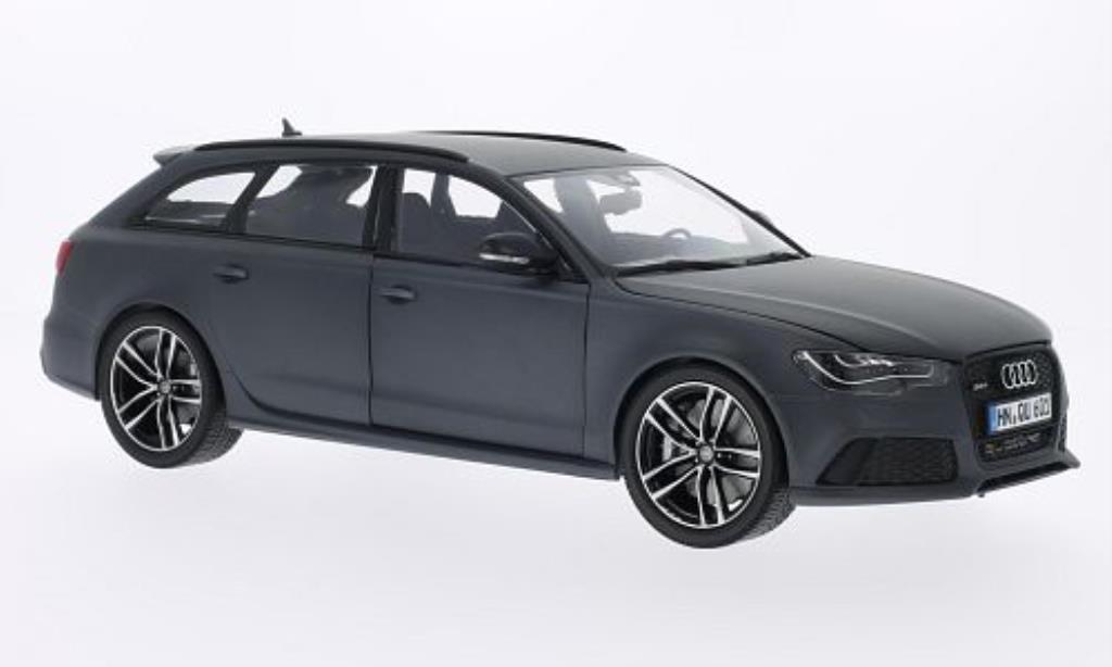 Audi RS6 1/18 Minichamps Avant matt-grijs modelauto