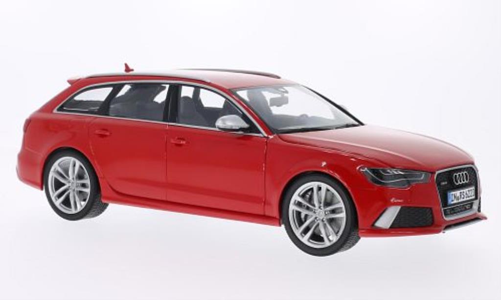 Audi RS6 1/18 Minichamps Avant rood modelauto