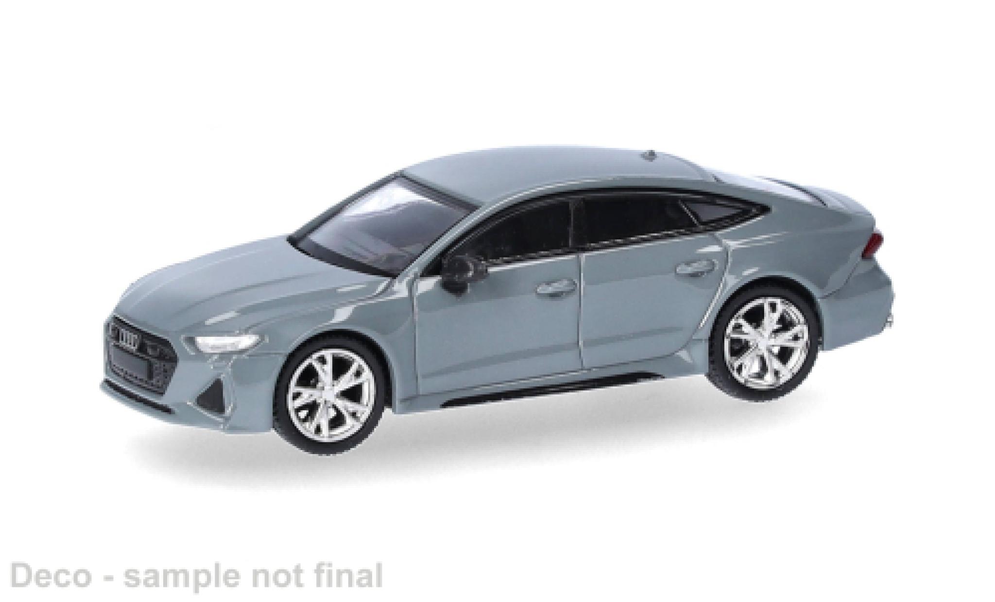 Audi RS7 1/87 Micro City 87 grijs 1:87 modelauto