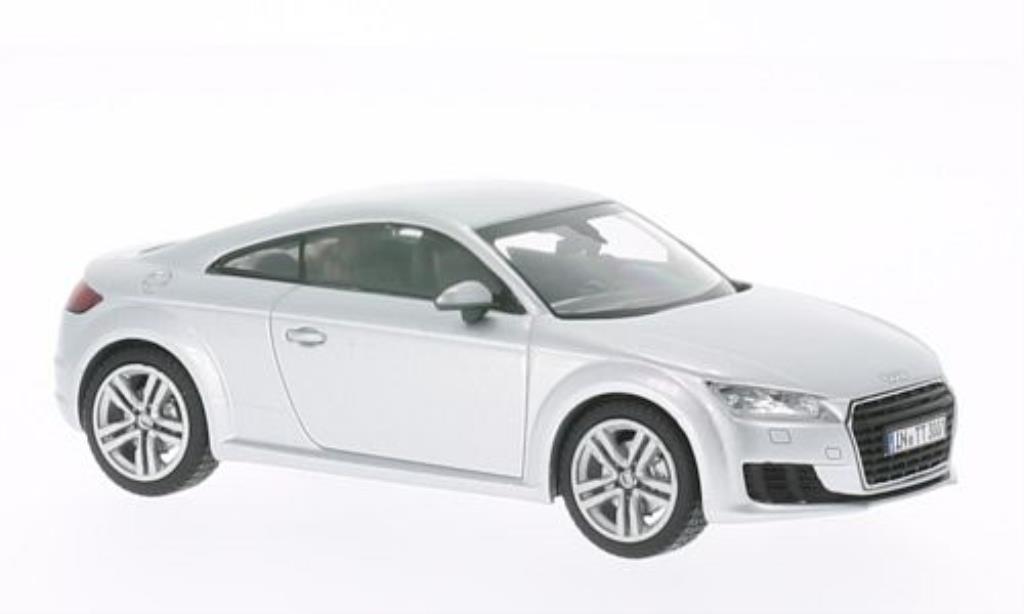 Audi TT 1/43 Kyosho (8S) Coupe grijs 2014 modelauto