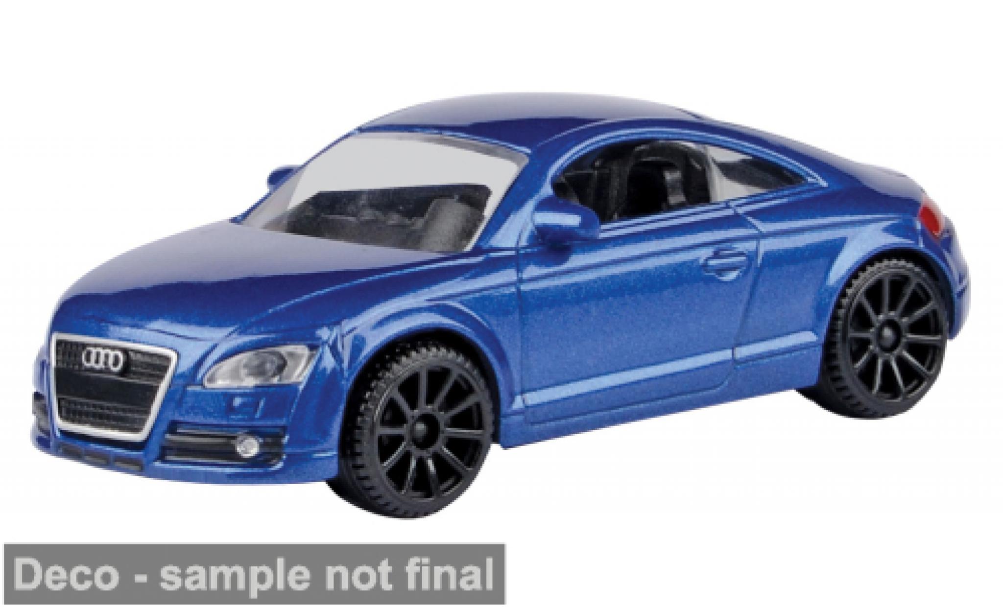 Audi TT 1/43 Motormax blauw 1:43 modelauto