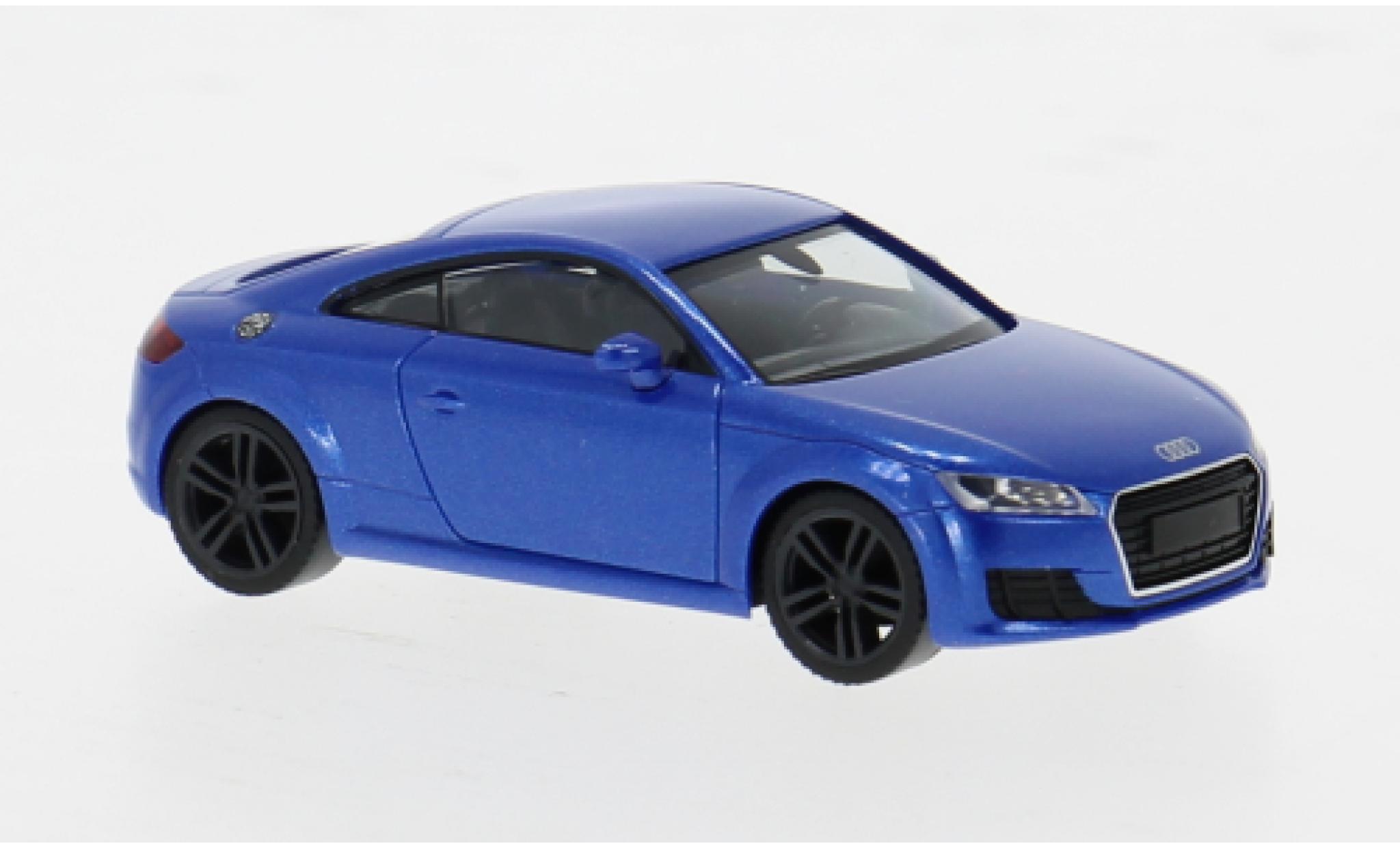 Audi TT 1/87 Herpa blauw 1:87 modelauto