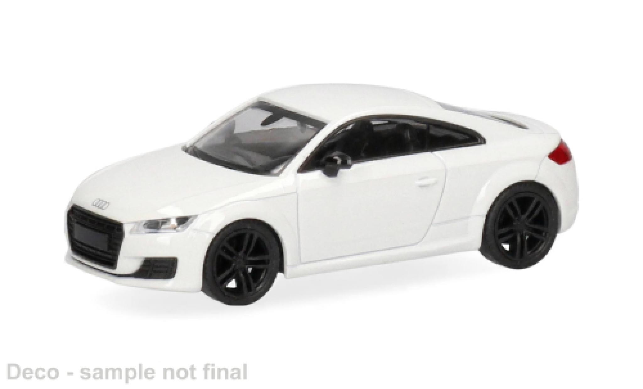 Audi TT 1/87 Herpa Coupe wit 1:87 modelauto