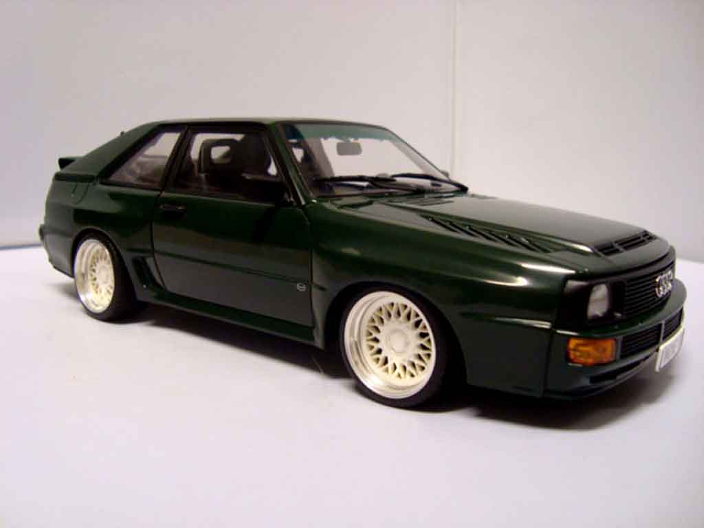 Audi Sport Quattro 1/18 Autoart swb 1984 grun modelauto