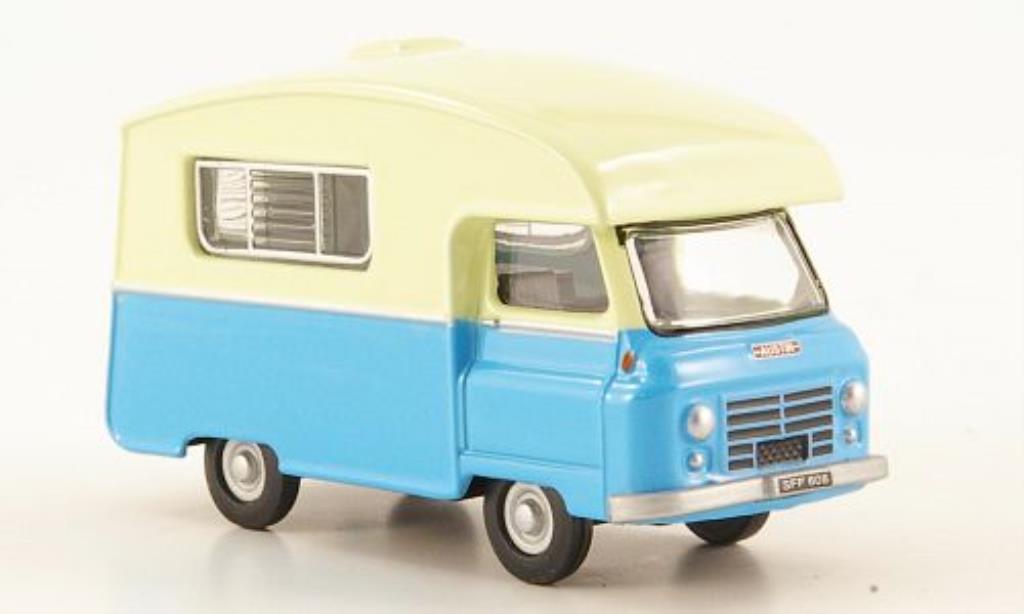 Austin J2 1/76 Oxford Paralanian blauw/beige modelauto