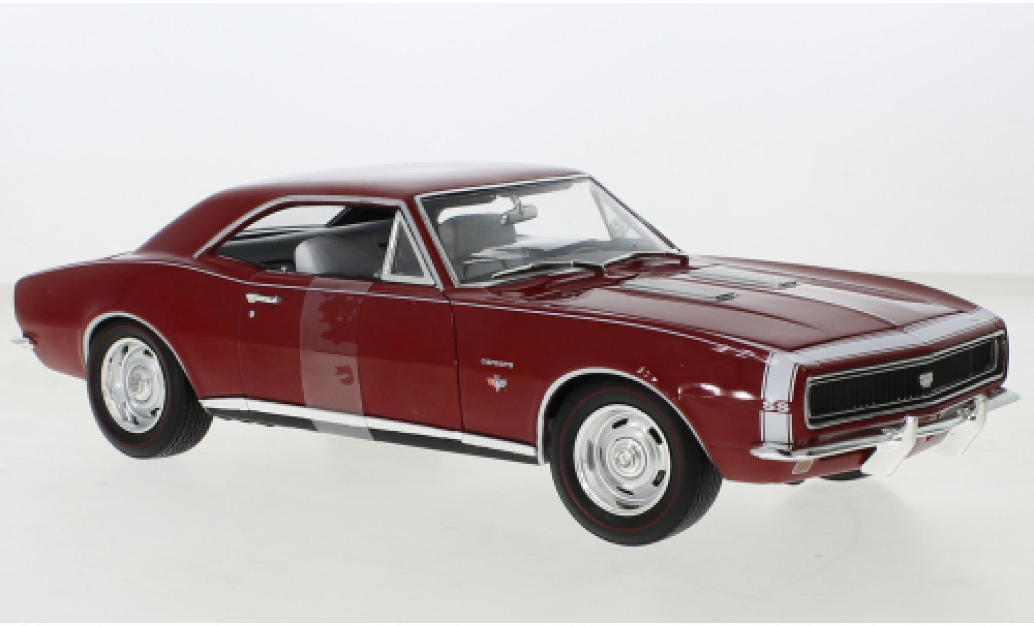 Chevrolet Camaro 1/18 Auto World SS/RS rood 1967 modelauto