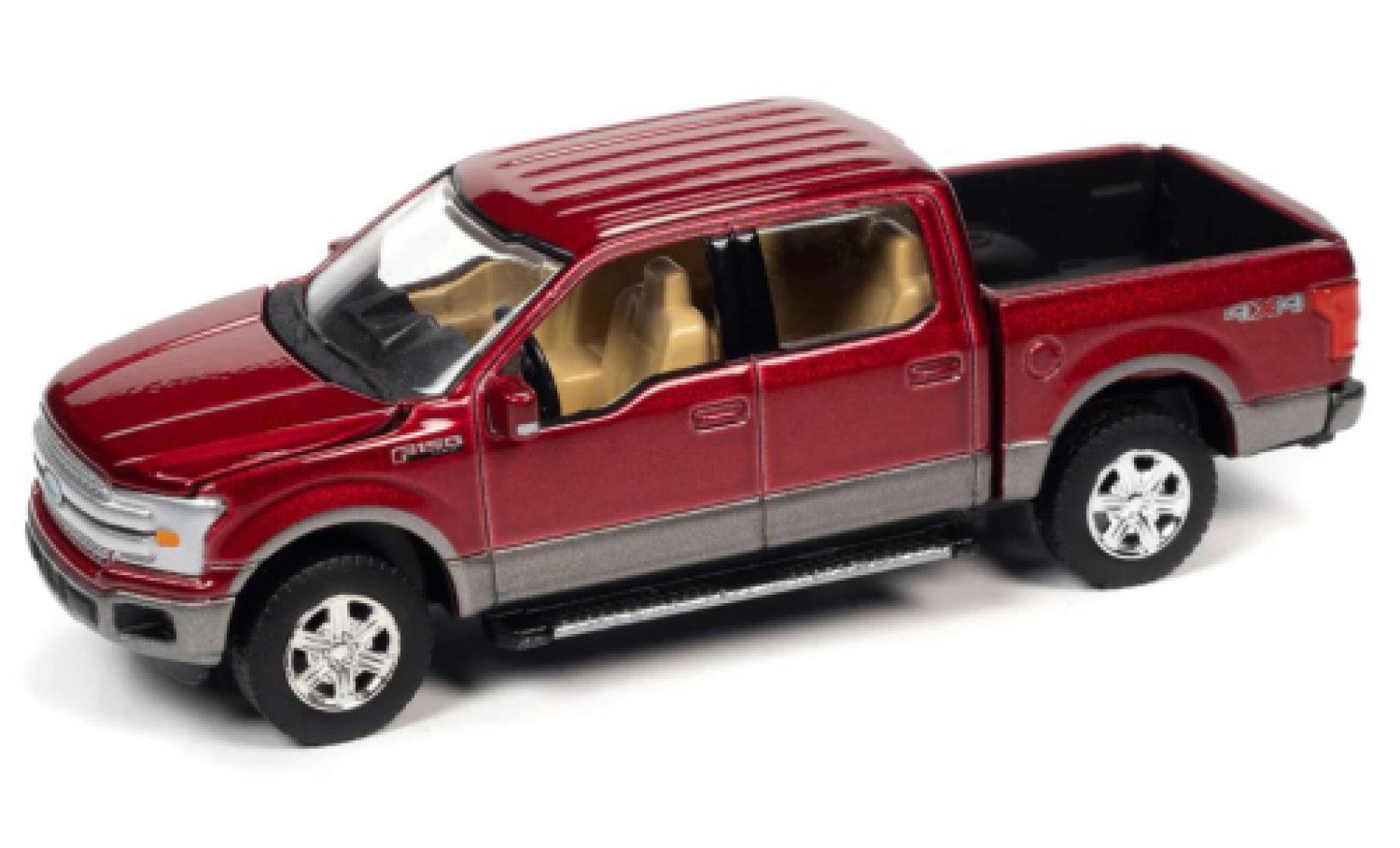 Ford F-1 1/64 Auto World 50 Lariat metallic rood fonc&eacute; 2019 modelauto