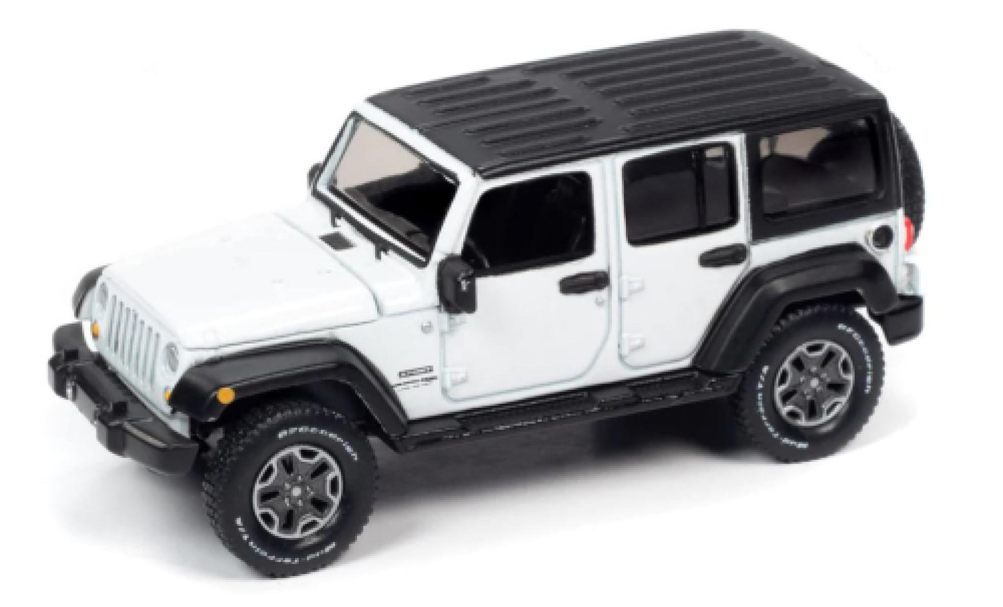 Jeep Wrangler 1/64 Auto World JK Unlimited Sport wit 2018 modelauto