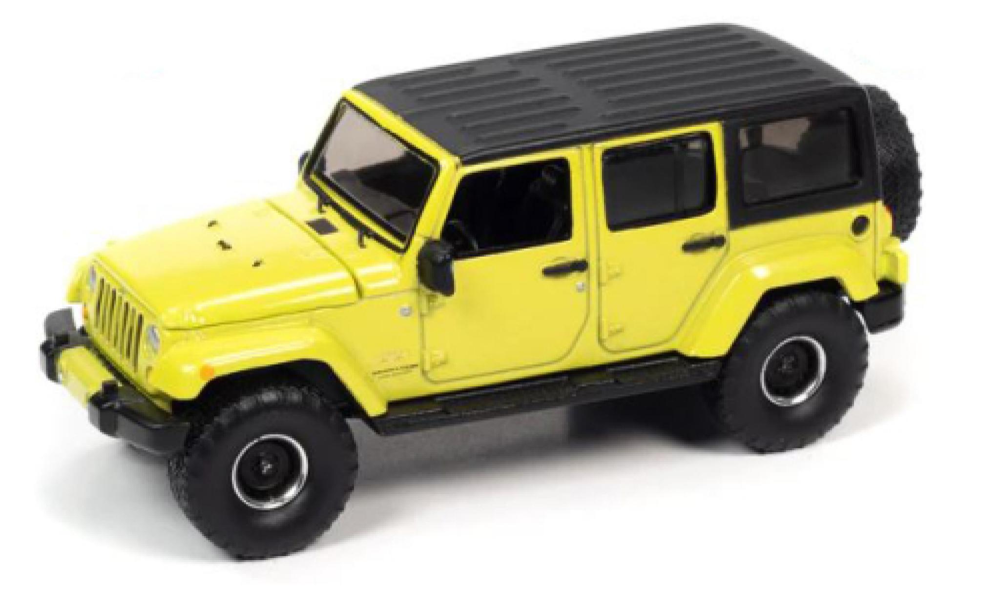 Jeep Wrangler 1/64 Auto World Sahara Unlimited la chaux 2017 modelauto