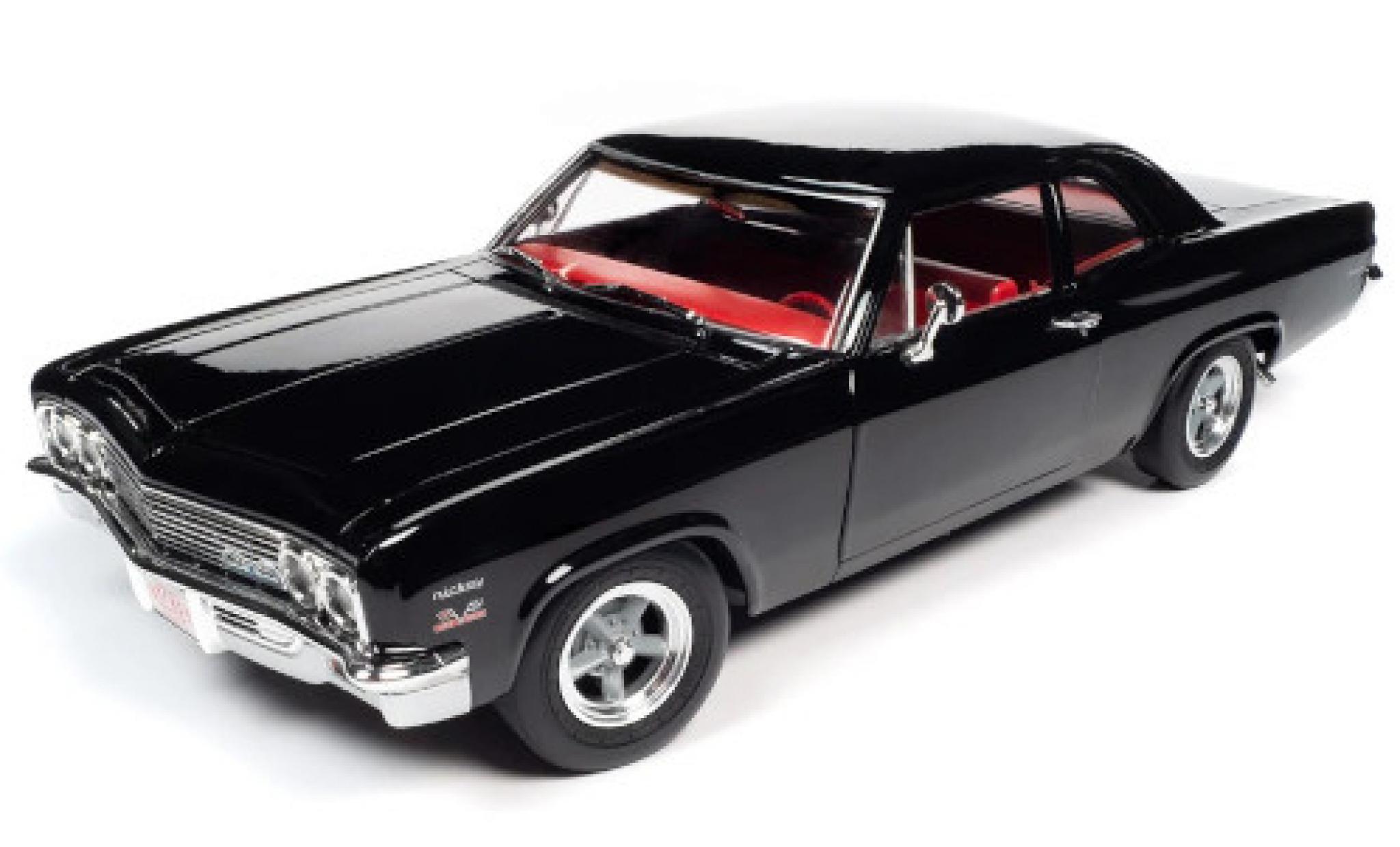 Chevrolet Biscayne 1/18 Auto World zwart 1966 modelauto