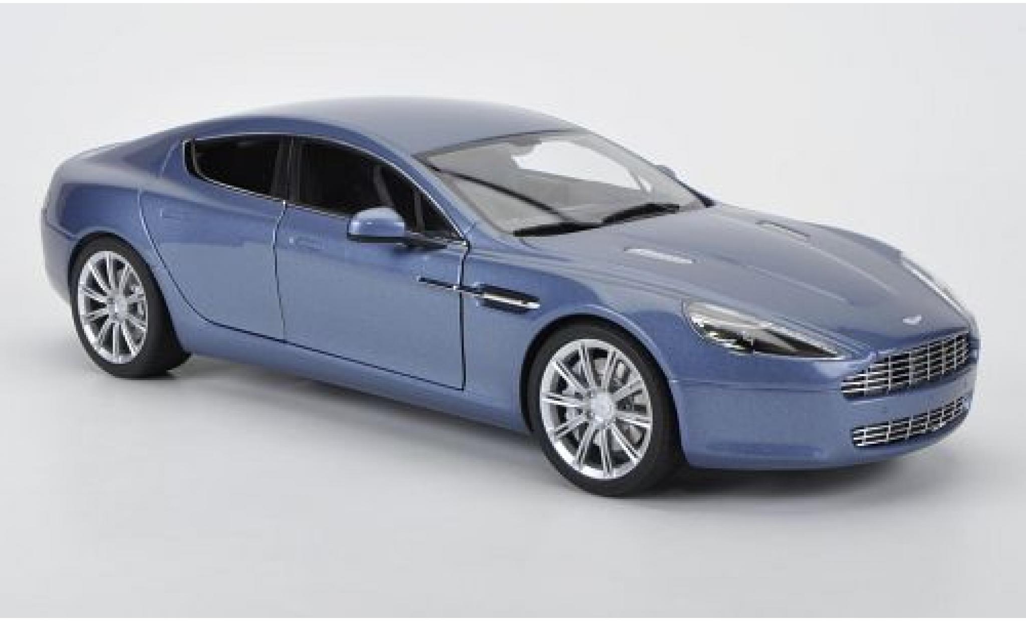 Aston Martin Rapide 1/18 AUTOart metallic blauw 2010 modelauto