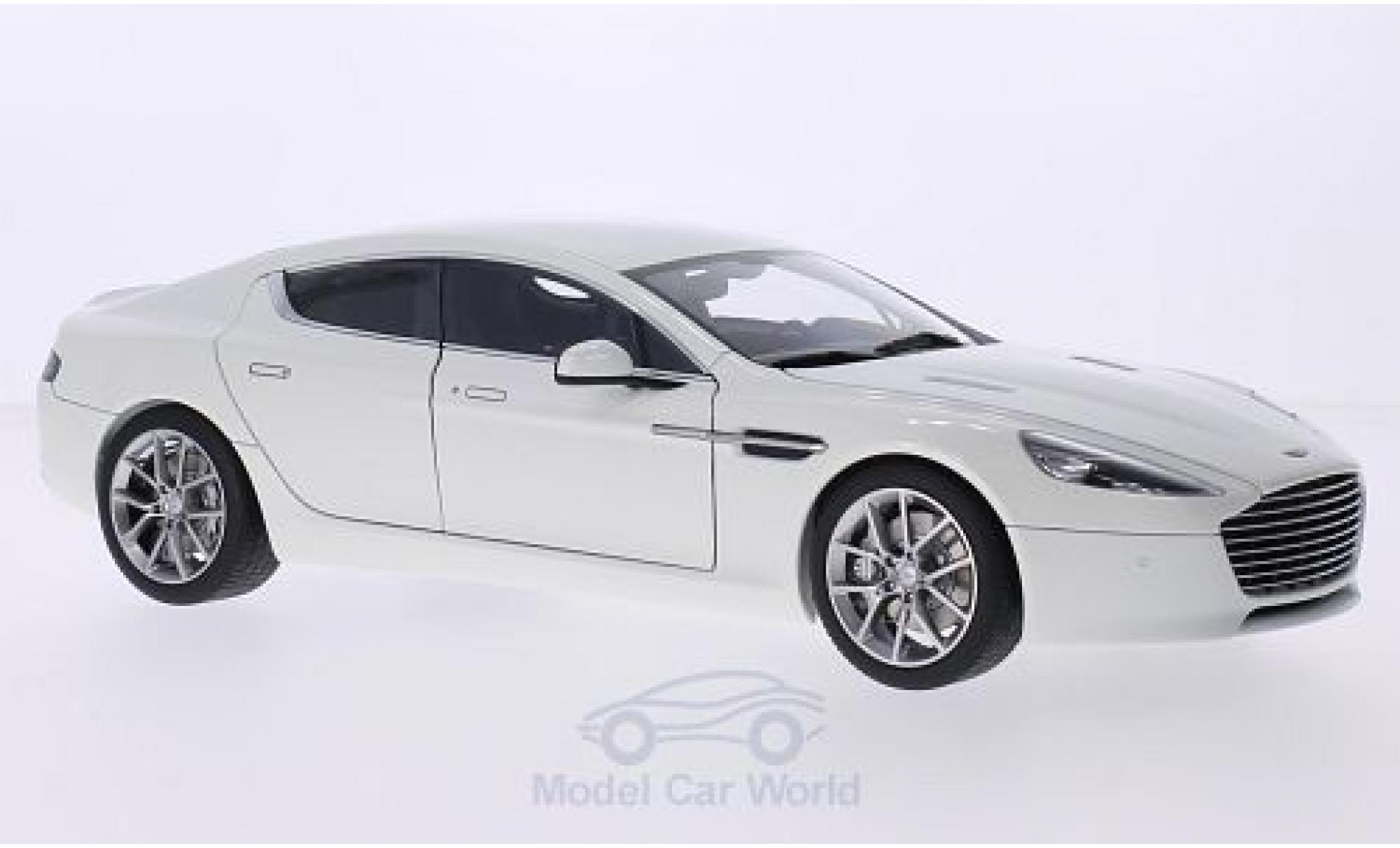 Aston Martin Rapide 1/18 AUTOart S metallic wit 2015 modelauto