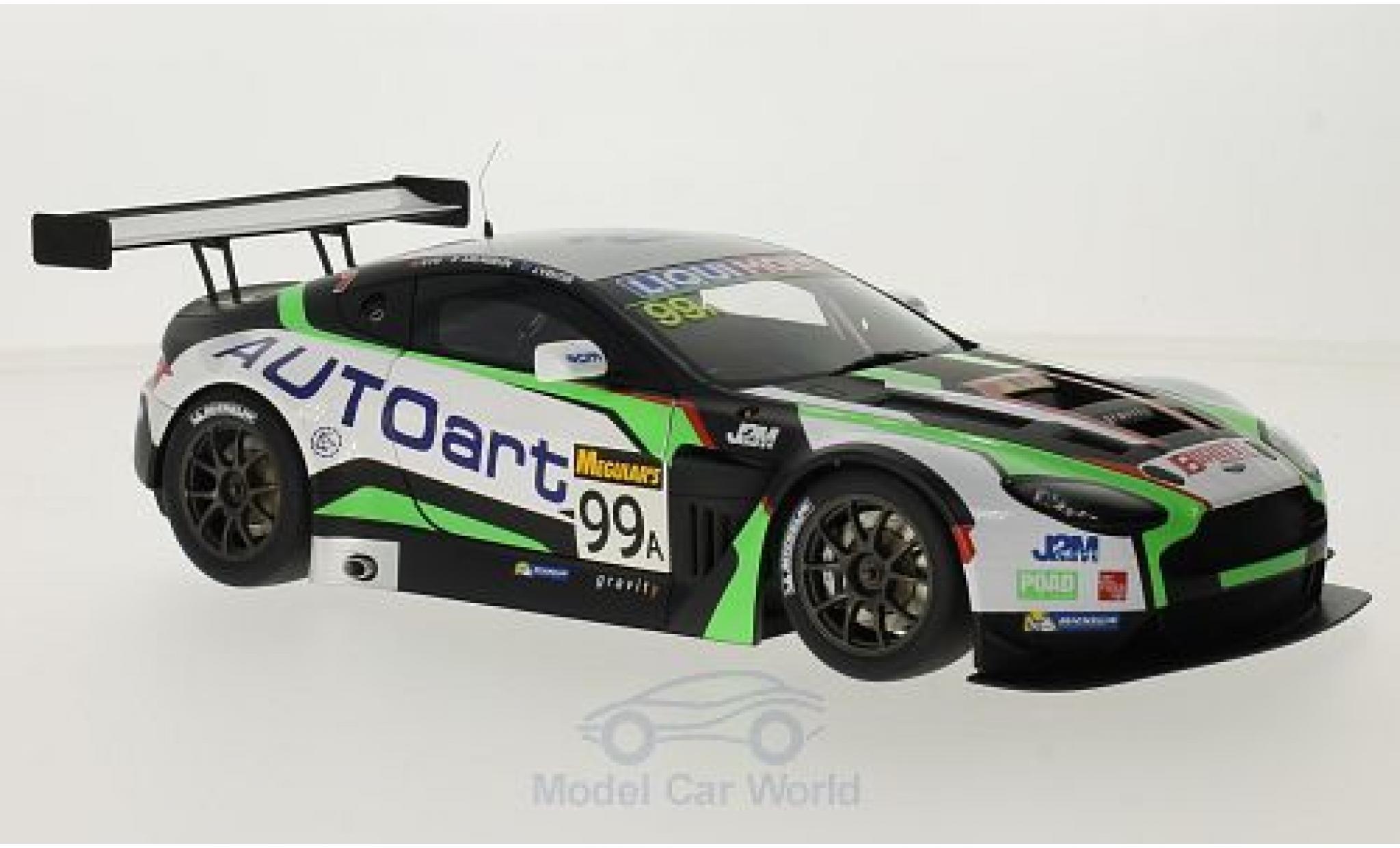 Aston Martin V12 Vantage 1/18 AUTOart Vantage No.99 12h Bathurst 2015 J-M.Merlin/J.Venter/F.Yu modelauto