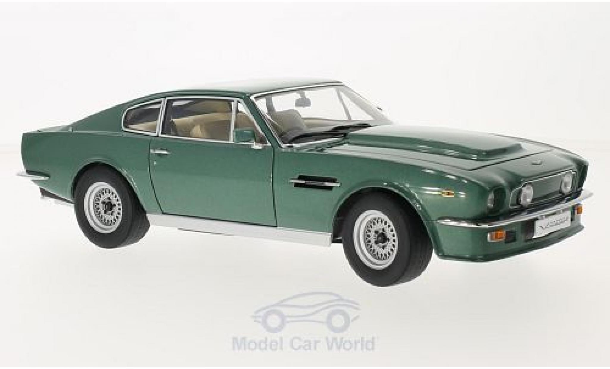 Aston Martin V8 Vantage 1/18 AUTOart Vantage metallic groen RHD 1985 modelauto
