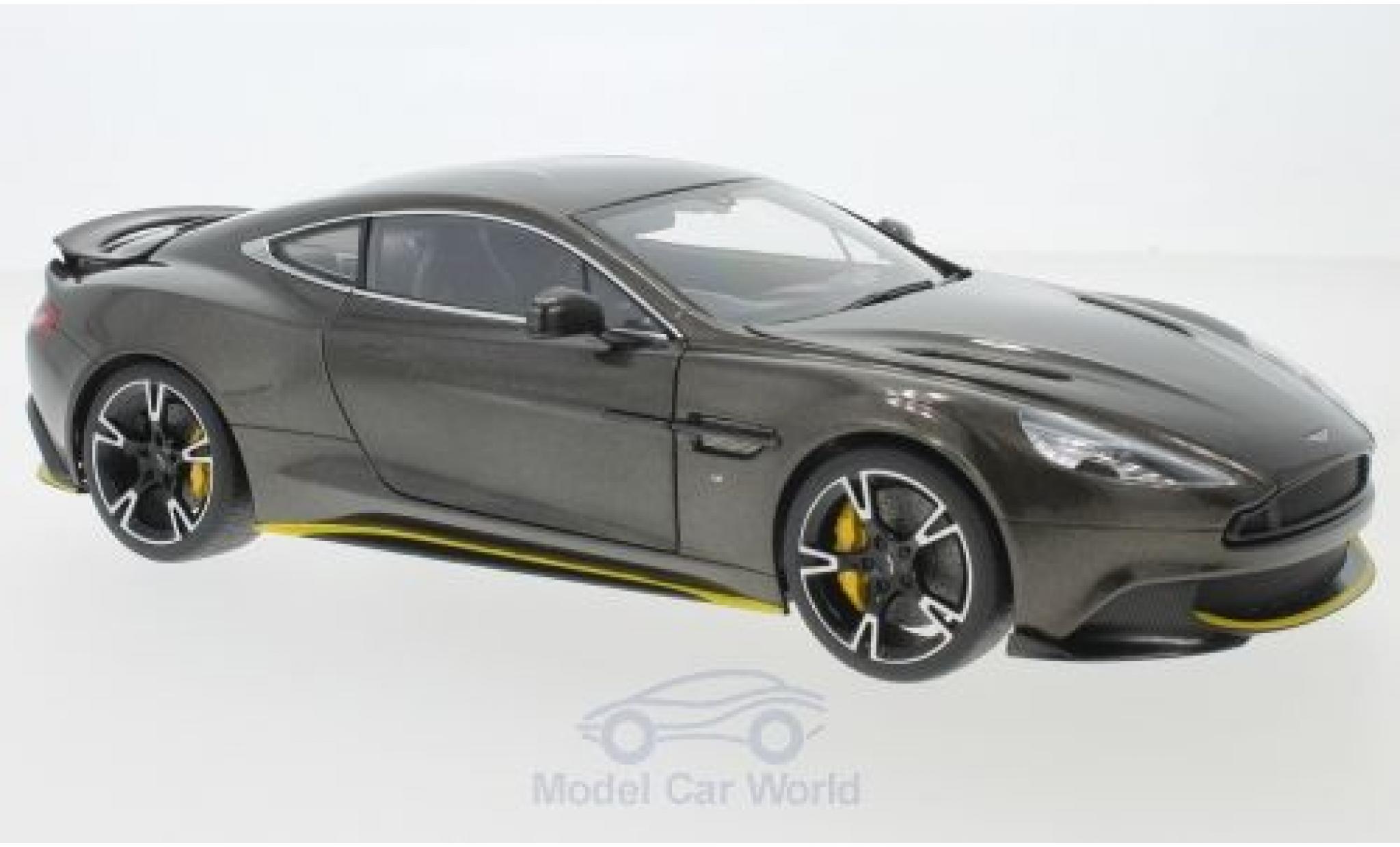 Aston Martin Vanquish 1/18 AUTOart S metallic bruin RHD 2017 modelauto