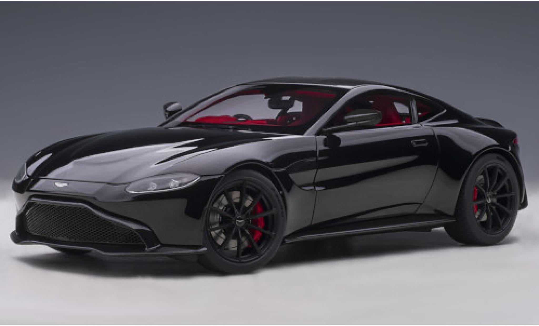 Aston Martin Vantage 1/18 AUTOart zwart RHD 2019 modelauto