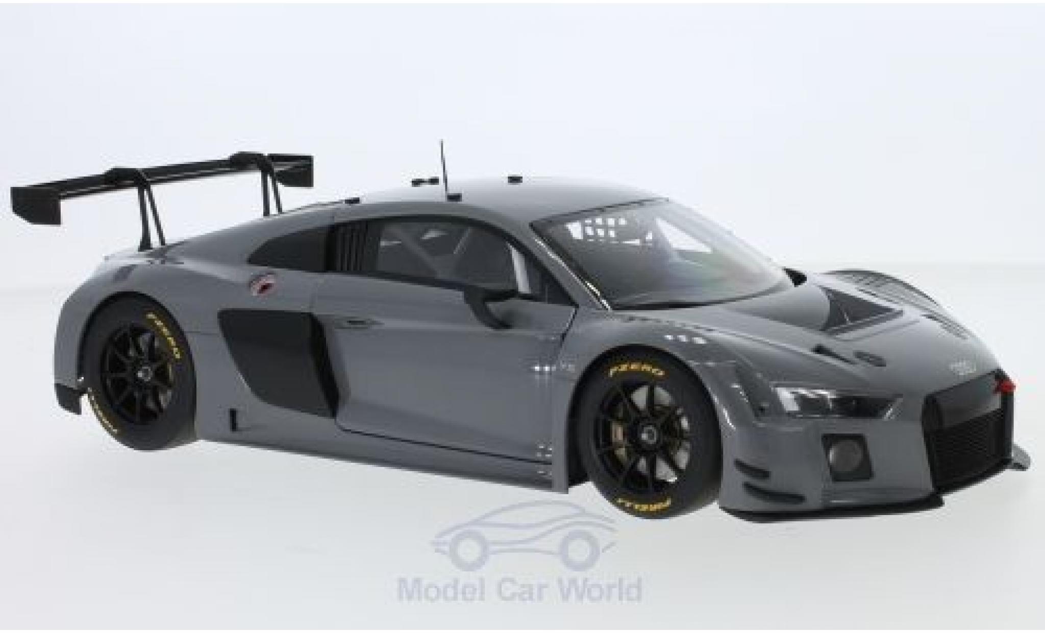 Audi R8 1/18 AUTOart LMS grijs 2016 modelauto