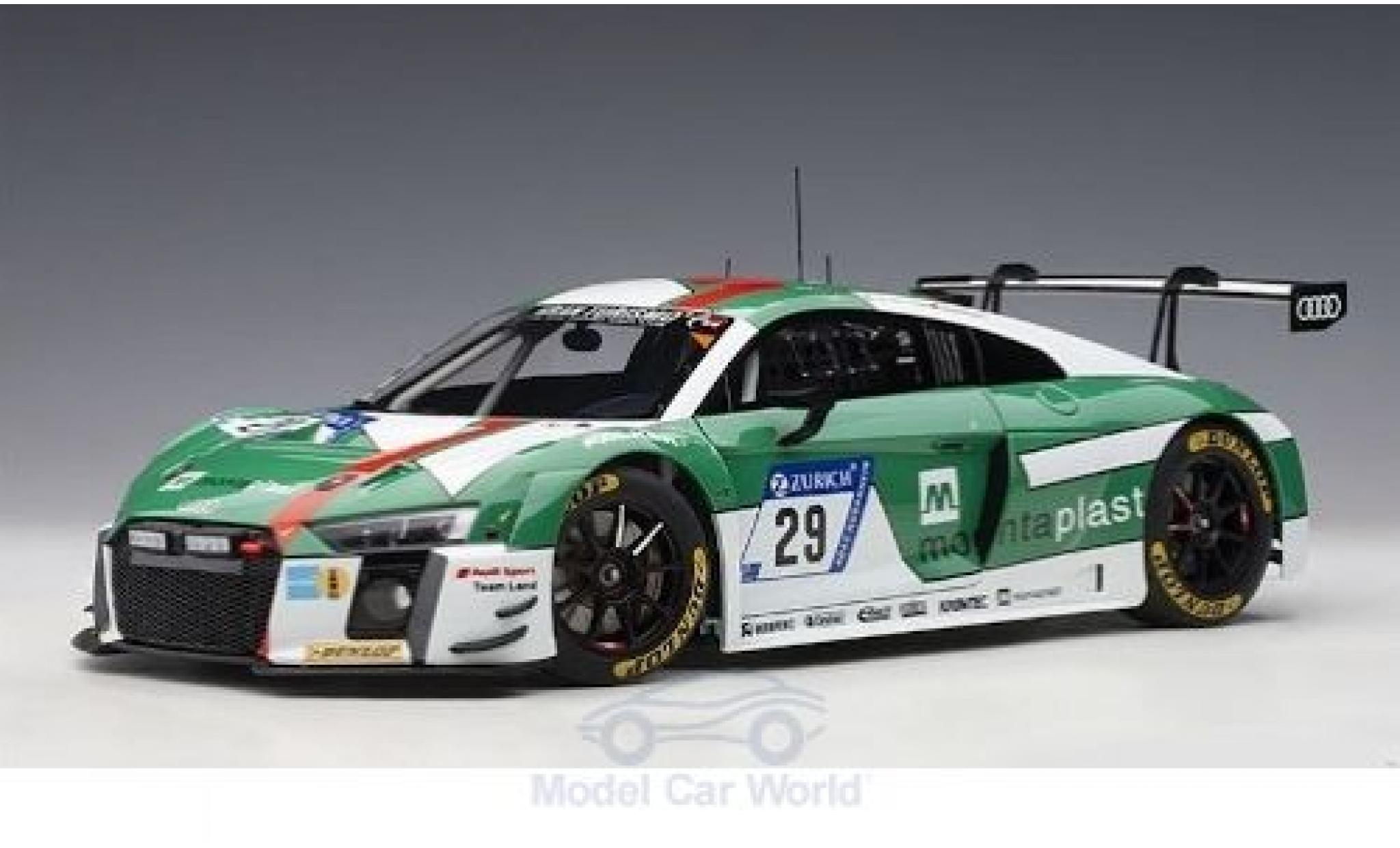 Audi R8 1/18 AUTOart LMS No.29 24h N&uuml;rburgring 2017 K.van der Linde/C.Mies/C.de Phillippi/M.Winkelhock modelauto