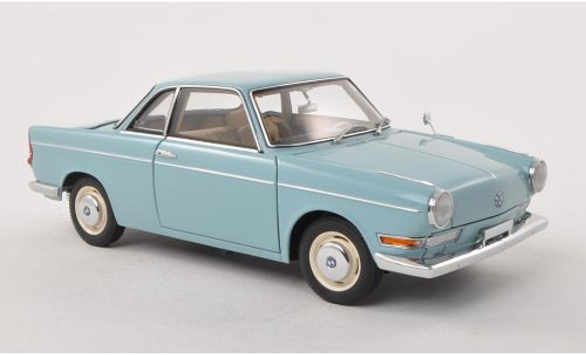 Bmw 700 1/18 AUTOart Sport Coupe blauw clair modelauto