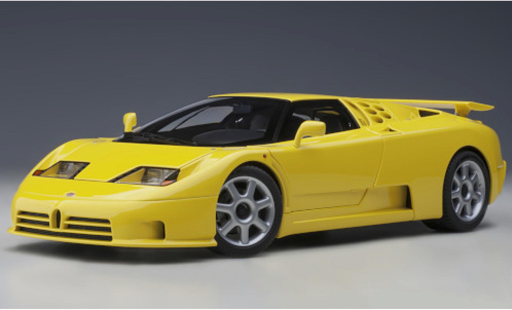 Bugatti EB110 1/18 AUTOart EB 110 SS geel 1992 modelauto