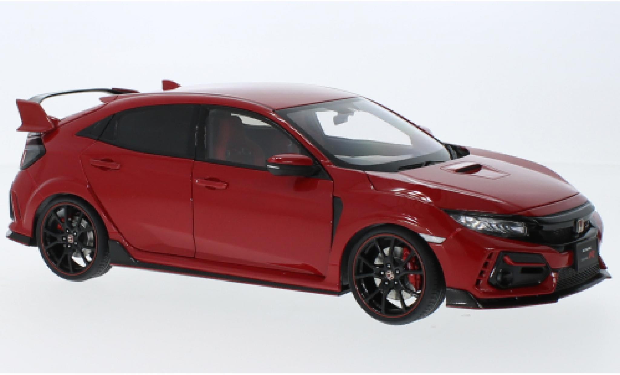 Honda Civic 1/18 AUTOart Type R (FK8) rood RHD 2021 modelauto