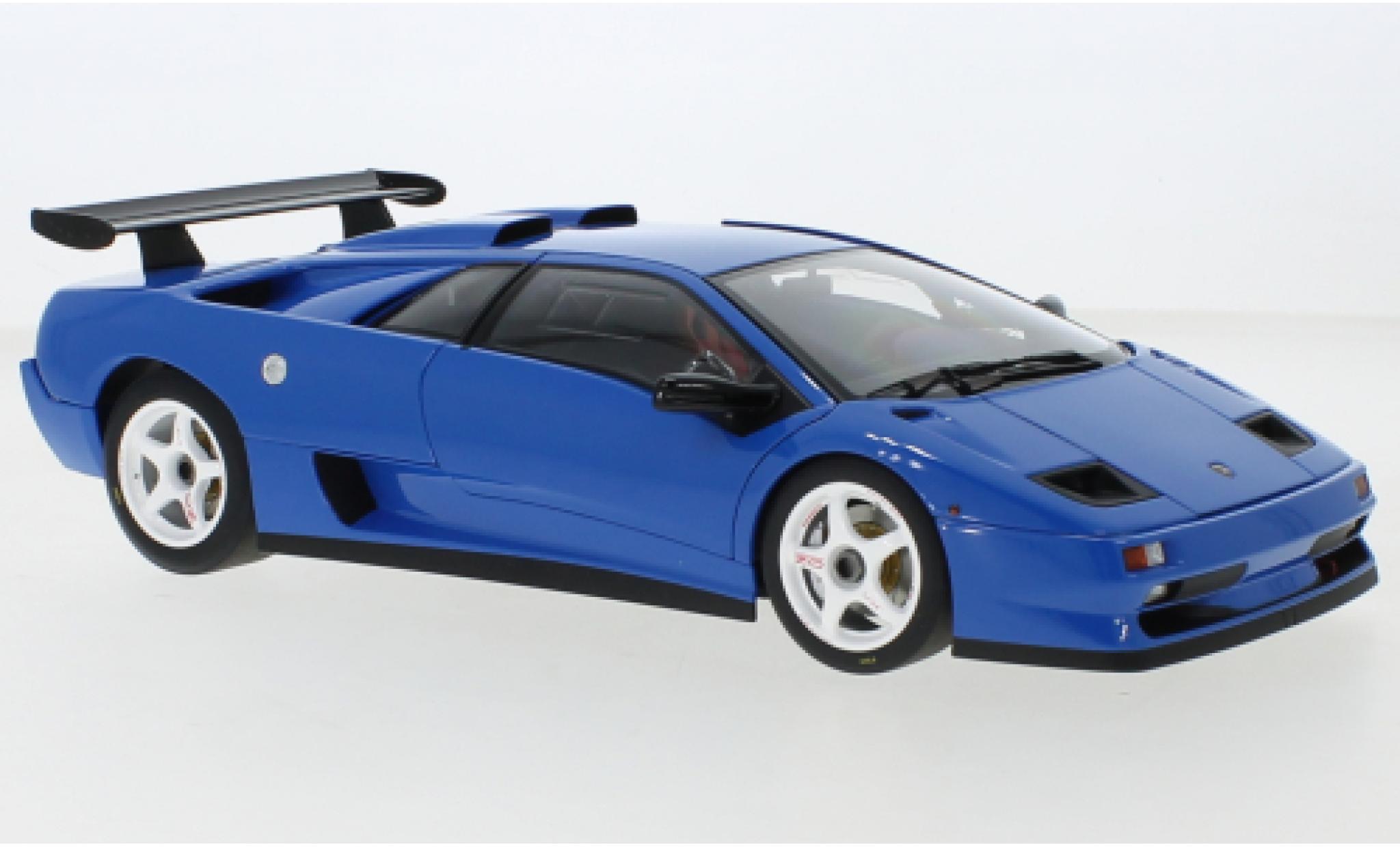 Lamborghini Diablo 1/18 AUTOart SV-R blauw 1996 modelauto
