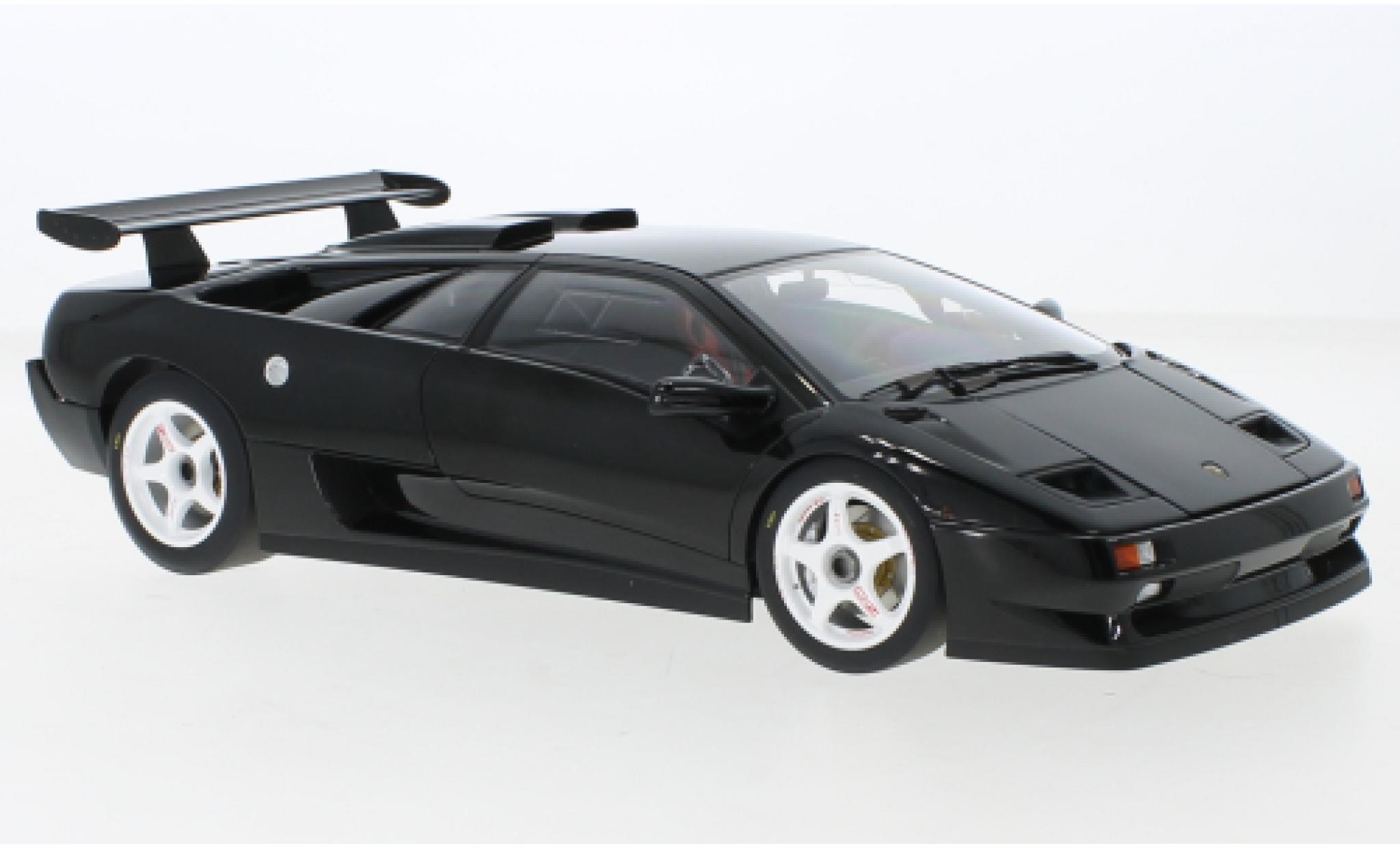 Lamborghini Diablo 1/18 AUTOart SV-R zwart 1996 modelauto