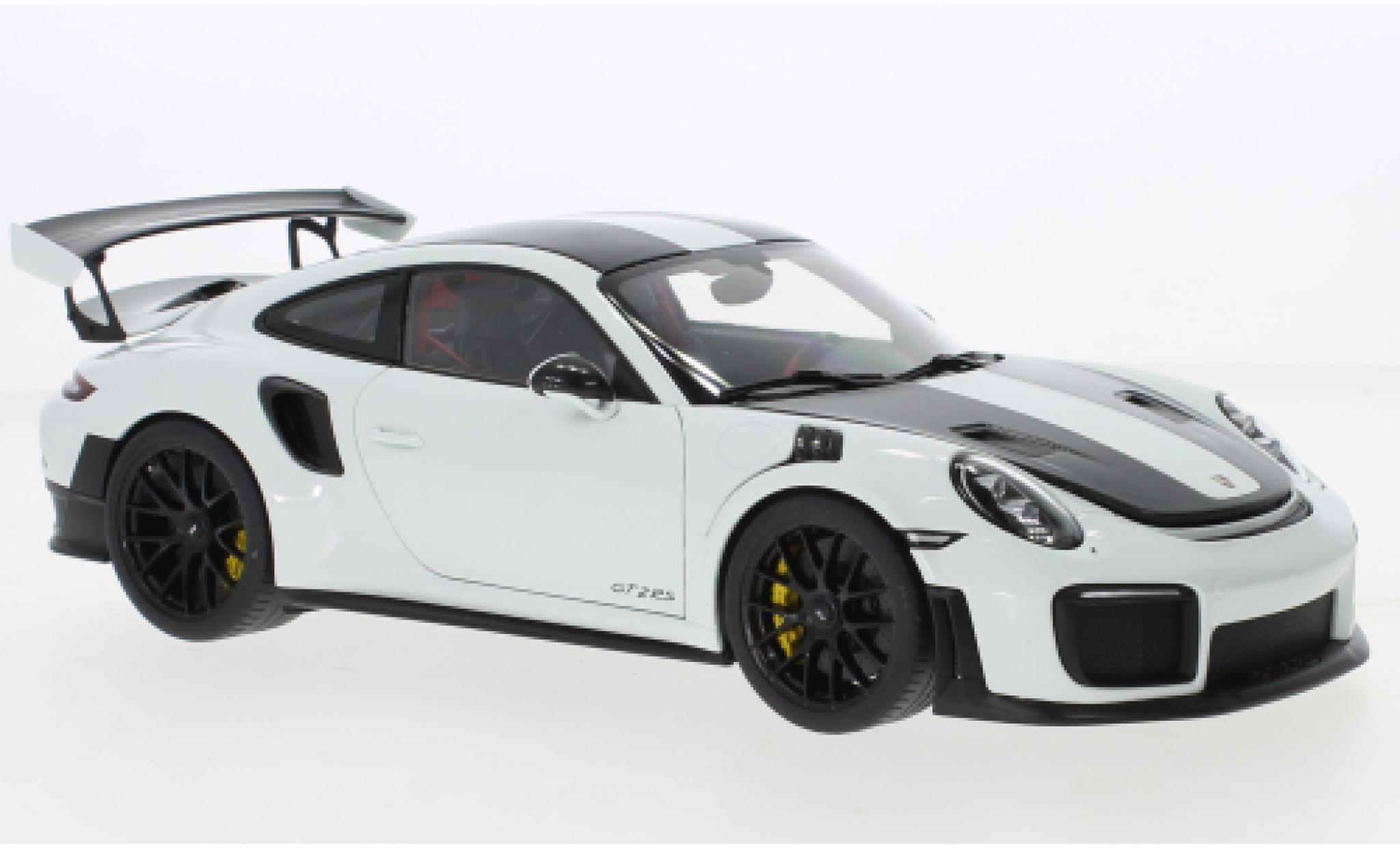 Porsche 991 GT2 RS 1/43 AUTOart 911 wit 2017 modelauto
