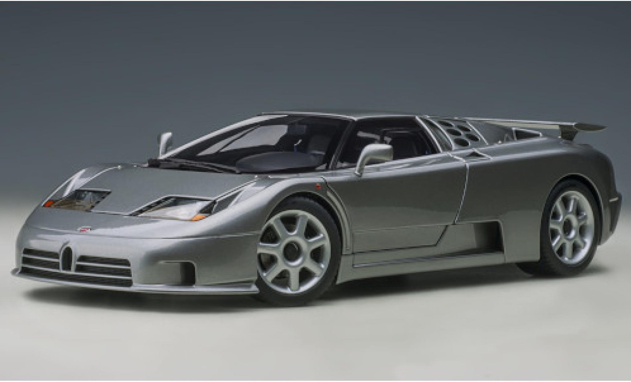 Bugatti EB110 1/18 AUTOart EB 110 SS metallic grijs 1992 modelauto
