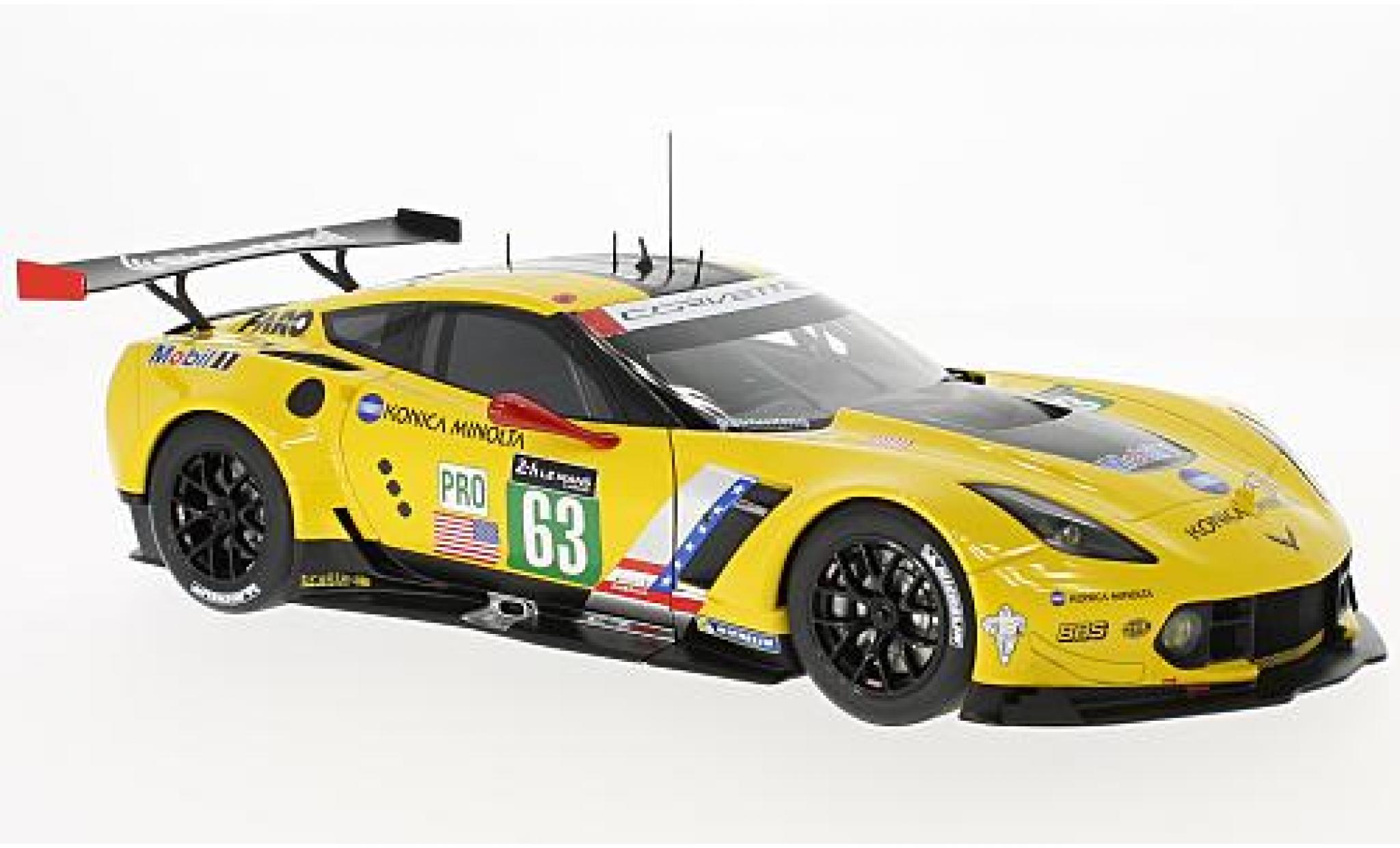 Chevrolet Corvette 1/18 AUTOart C7.R No.63 24h Le Mans 2016 J.Magnussen/A.Garcia/R.Taylor modelauto