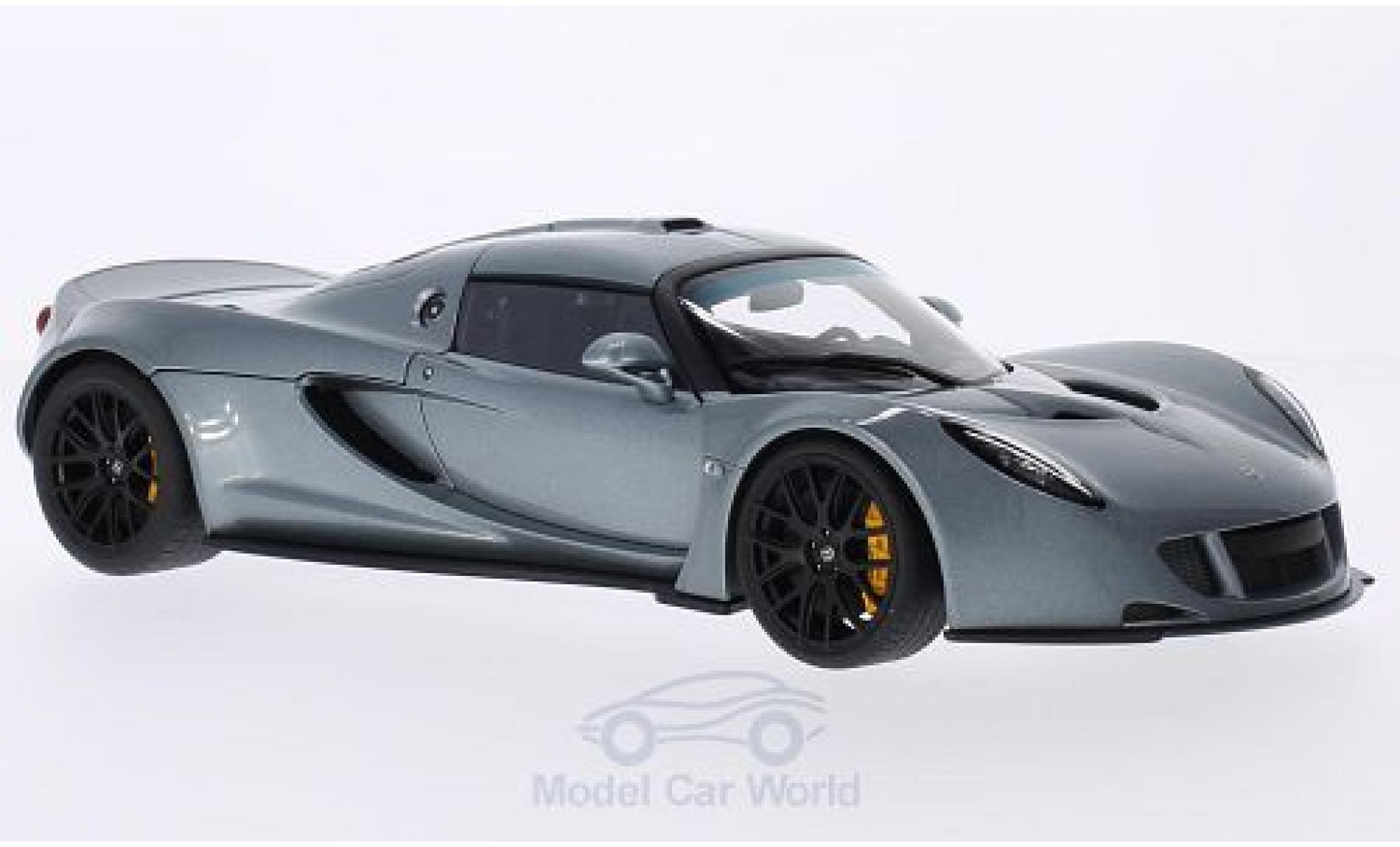 Hennessey Venom 1/18 AUTOart GT Spyder grijs 2010 modelauto