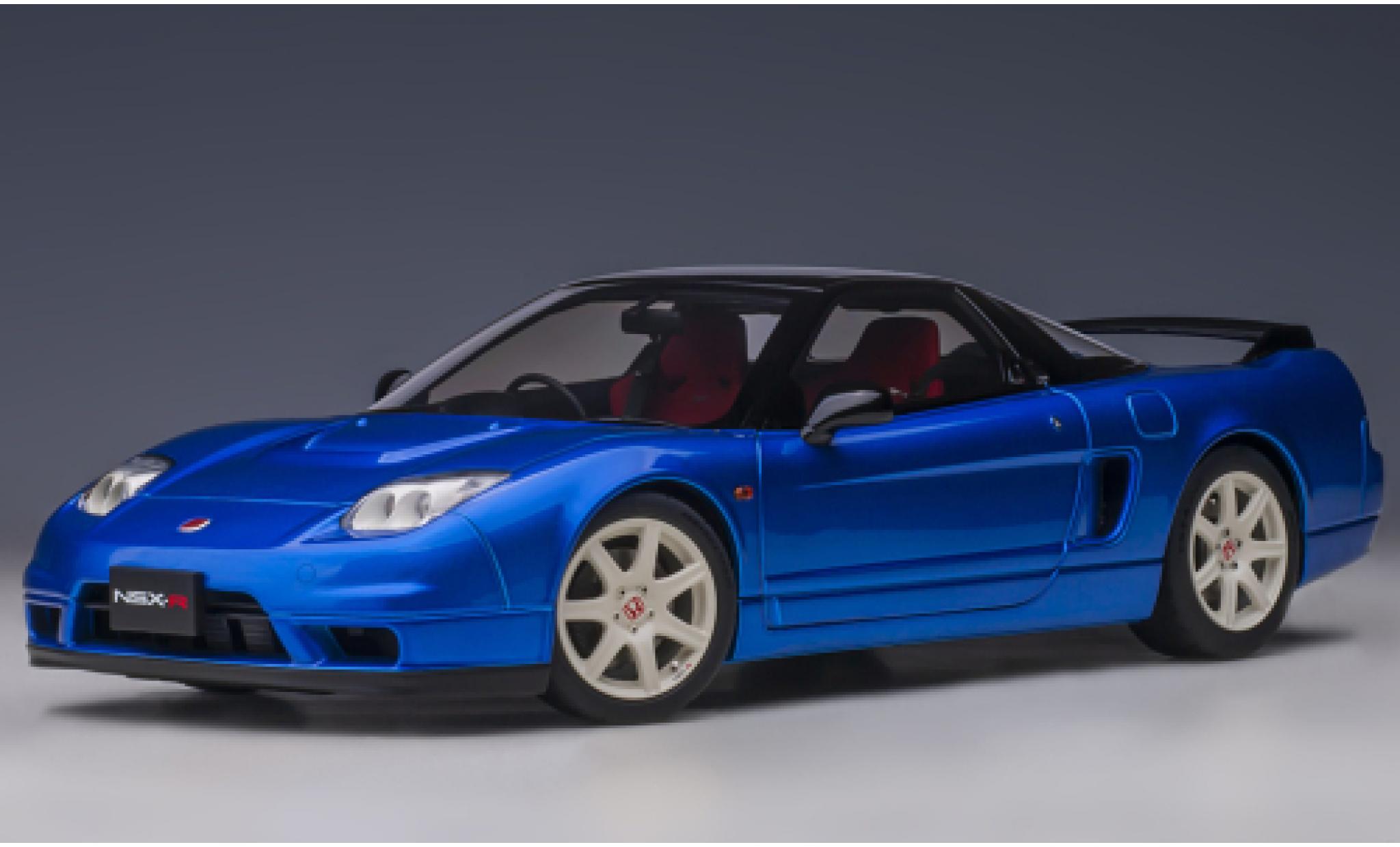 Honda NSX 1/18 AUTOart -R (NA2) metallic blauw/zwart 2002 modelauto