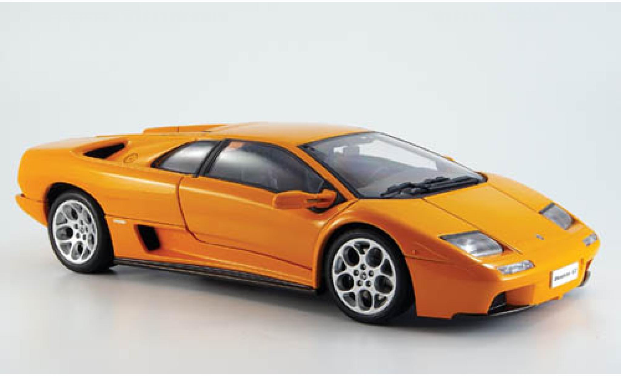 Lamborghini Diablo 1/18 AUTOart 6.0 oranje modelauto