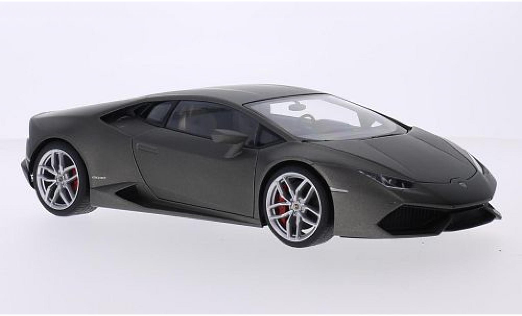 Lamborghini Huracan 1/43 AUTOart LP610-4 matt-grijs 2014 modelauto