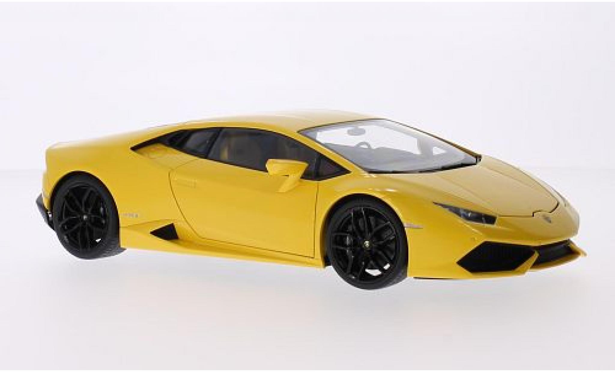 Lamborghini Huracan 1/43 AUTOart LP610-4 metallic geel 2014 modelauto