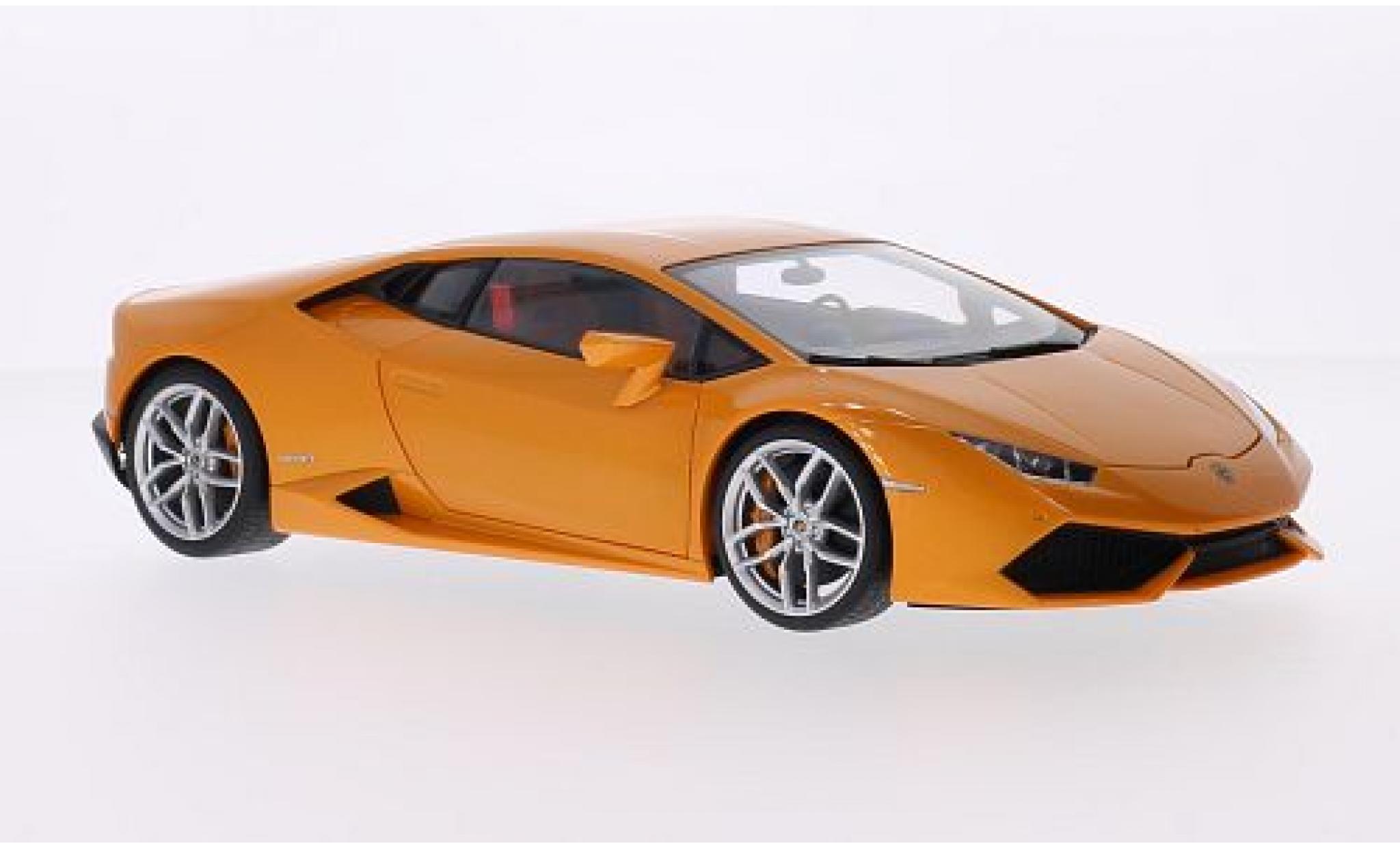 Lamborghini Huracan 1/18 AUTOart LP610-4 metallic oranje 2014 modelauto