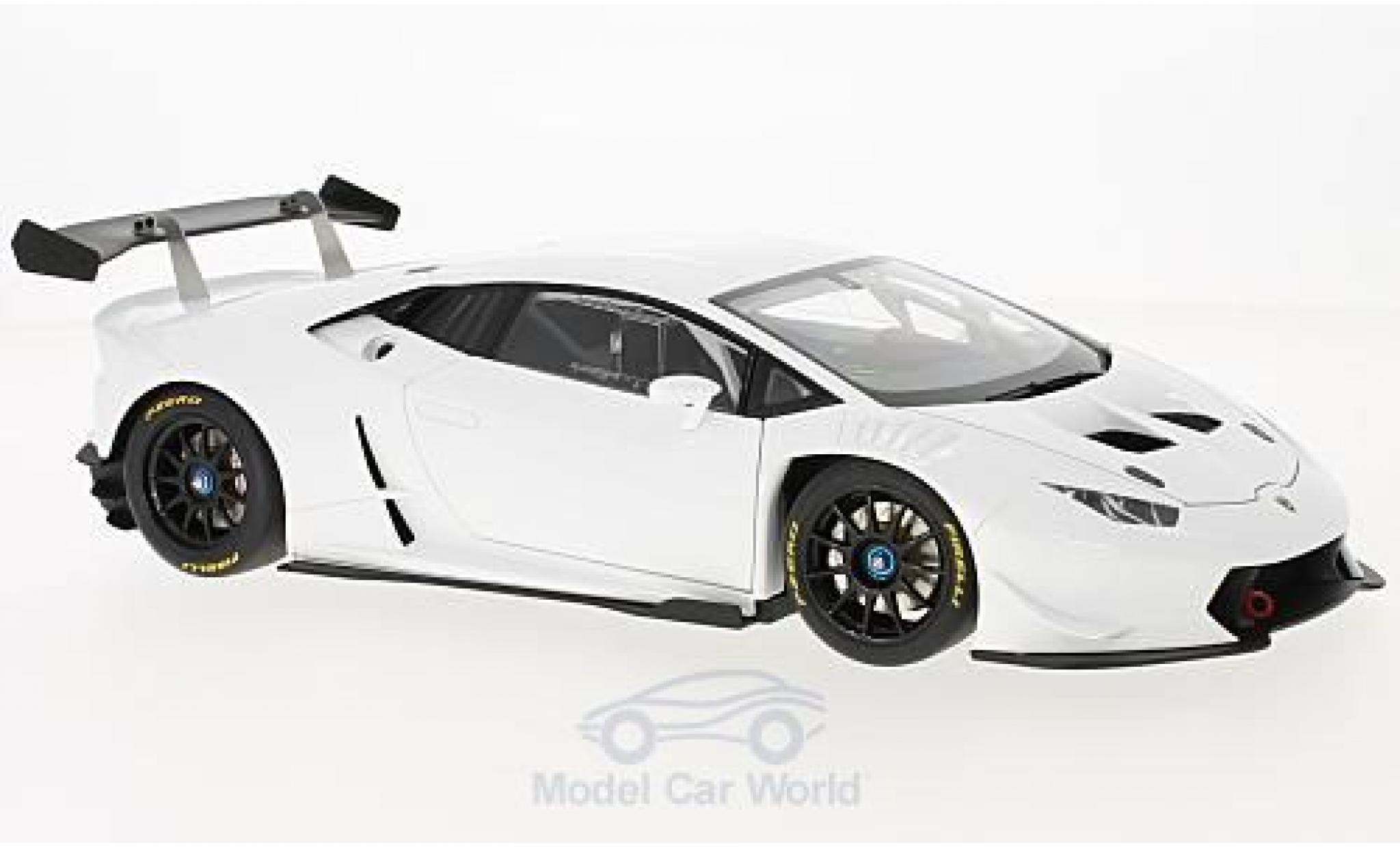 Lamborghini Huracan 1/18 AUTOart Super Trofeo wit 2016 modelauto