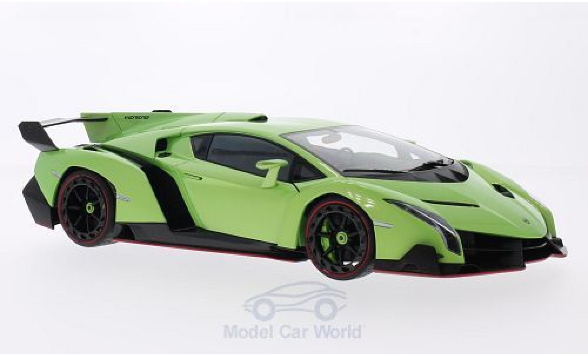 Lamborghini Veneno 1/18 AUTOart metallic groen 2013 modelauto