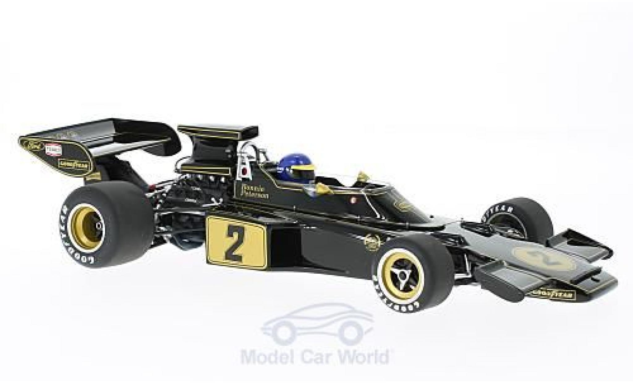 Lotus 72 1/18 AUTOart E No.2 John Player Special Formel 1 1973 mit Fahrerfigur R.Peterson modelauto