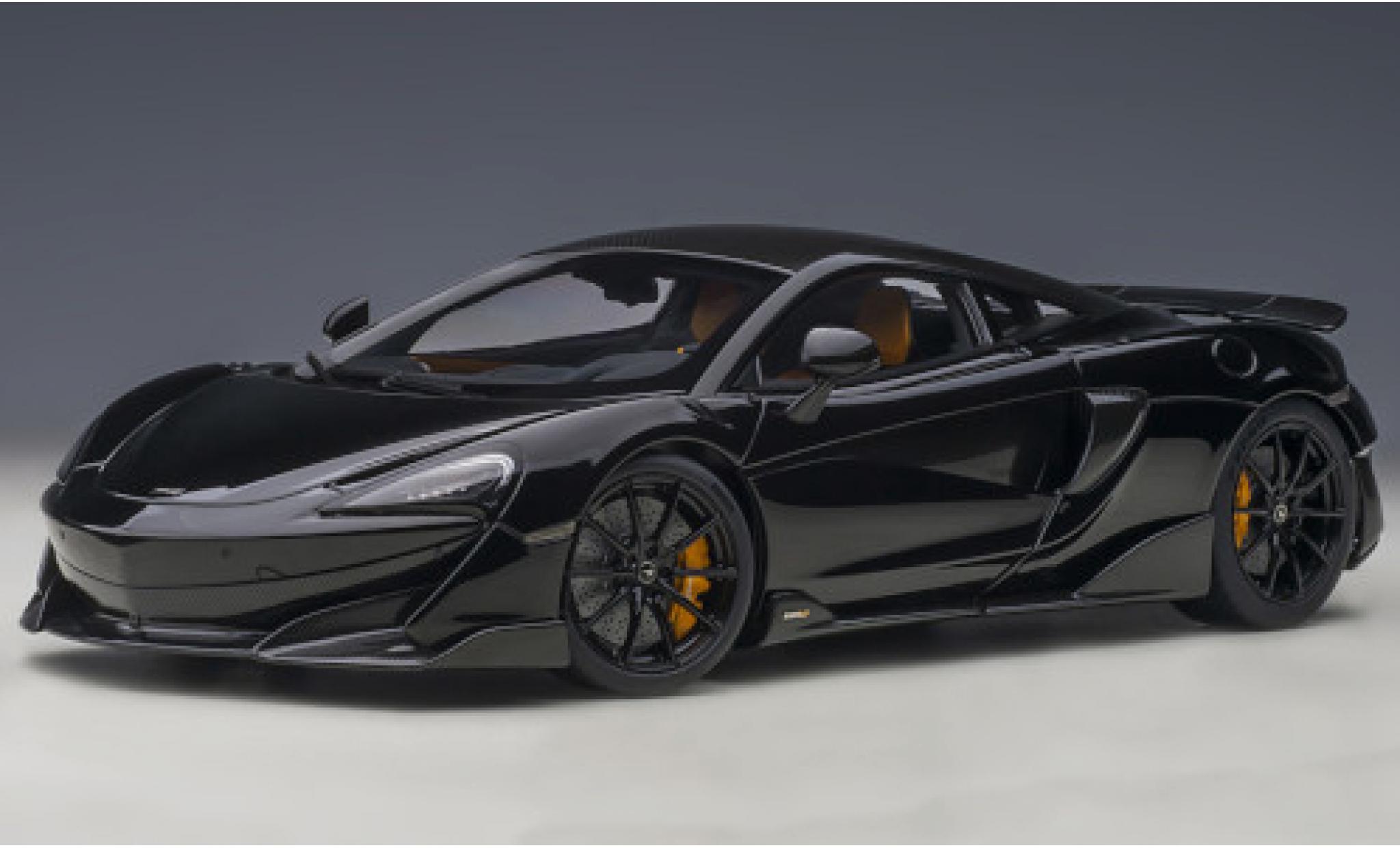 McLaren 600 1/18 AUTOart LT zwart 2019 modelauto