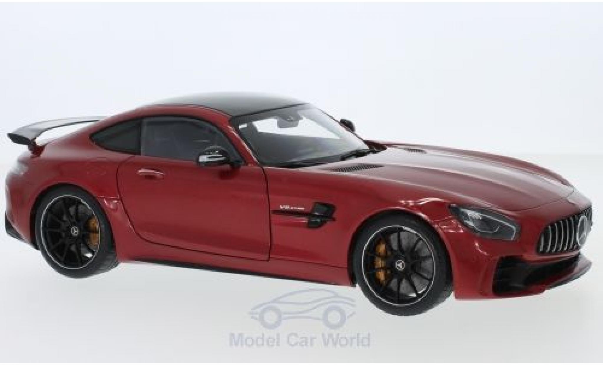 Mercedes AMG GT 1/18 AUTOart R metallic rood 2017 modelauto