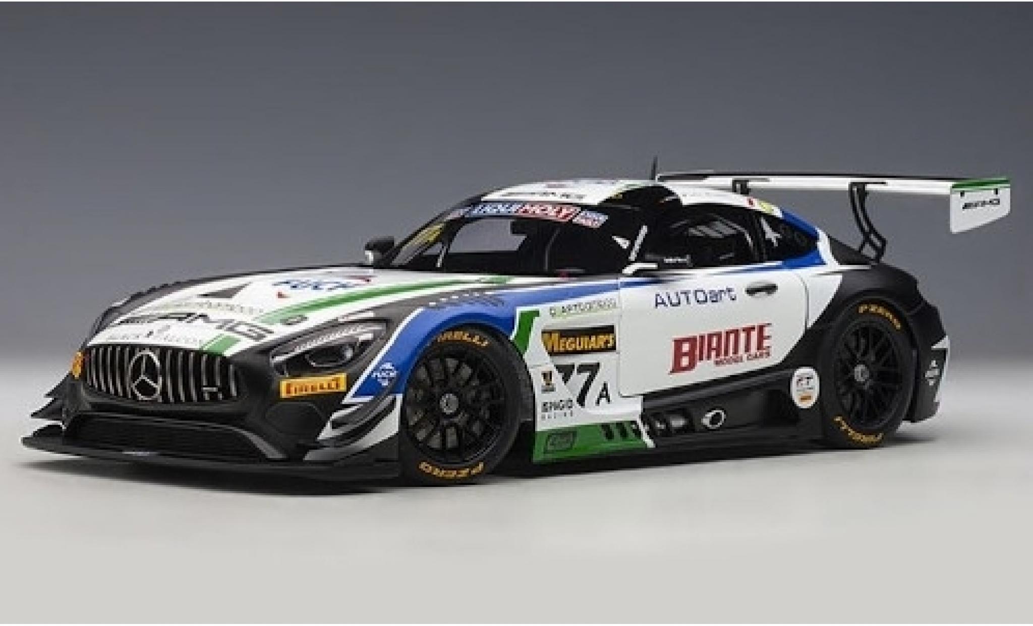 Mercedes AMG GT 1/18 AUTOart 3 No.77A AMG Team CraftBamboo Black Falcon 12h Bathurst 2019 M.Engel/L.Stolz/G.Paffett modelauto