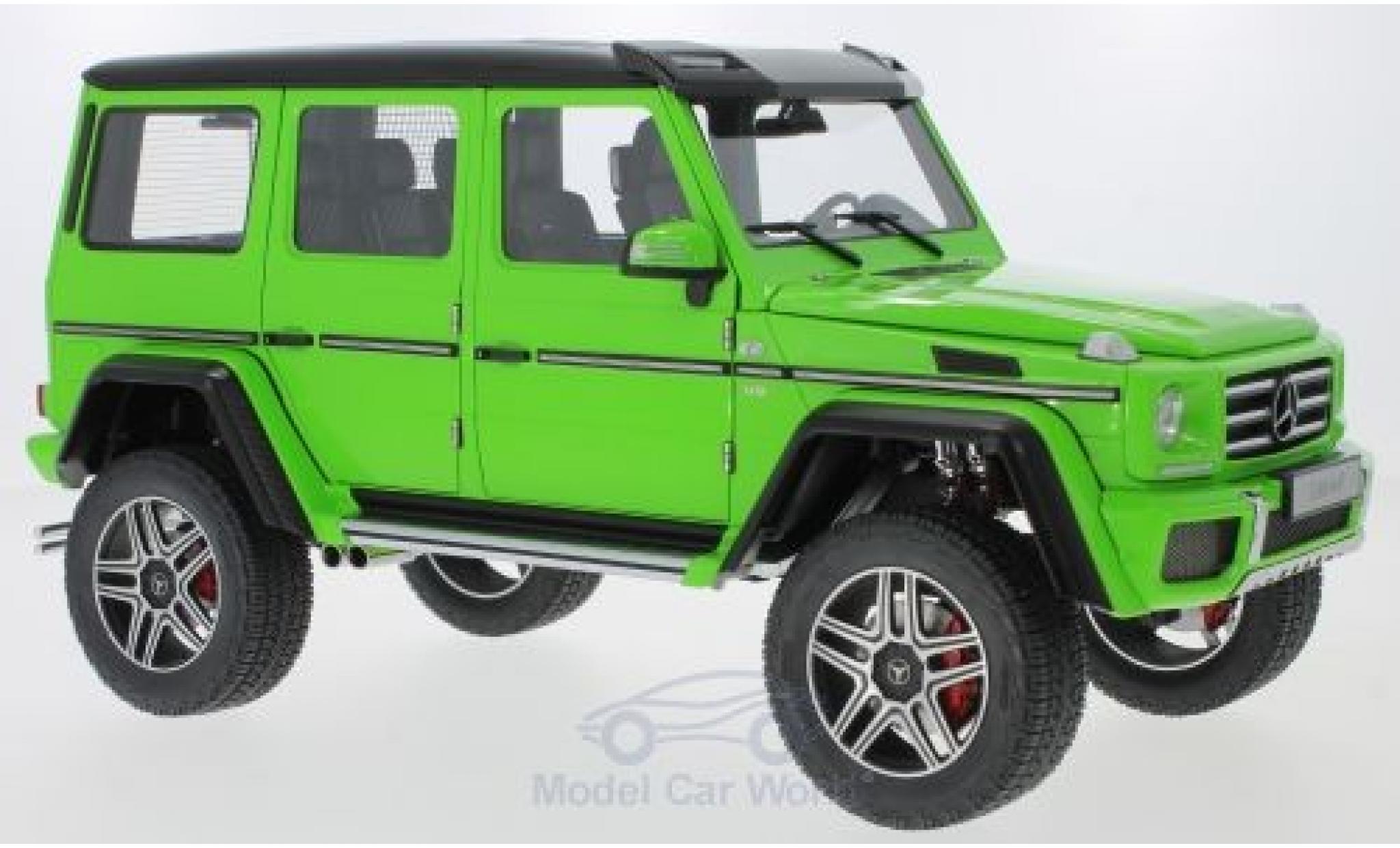 Mercedes Classe G 1/18 AUTOart G500 4x4 groen 2016 modelauto