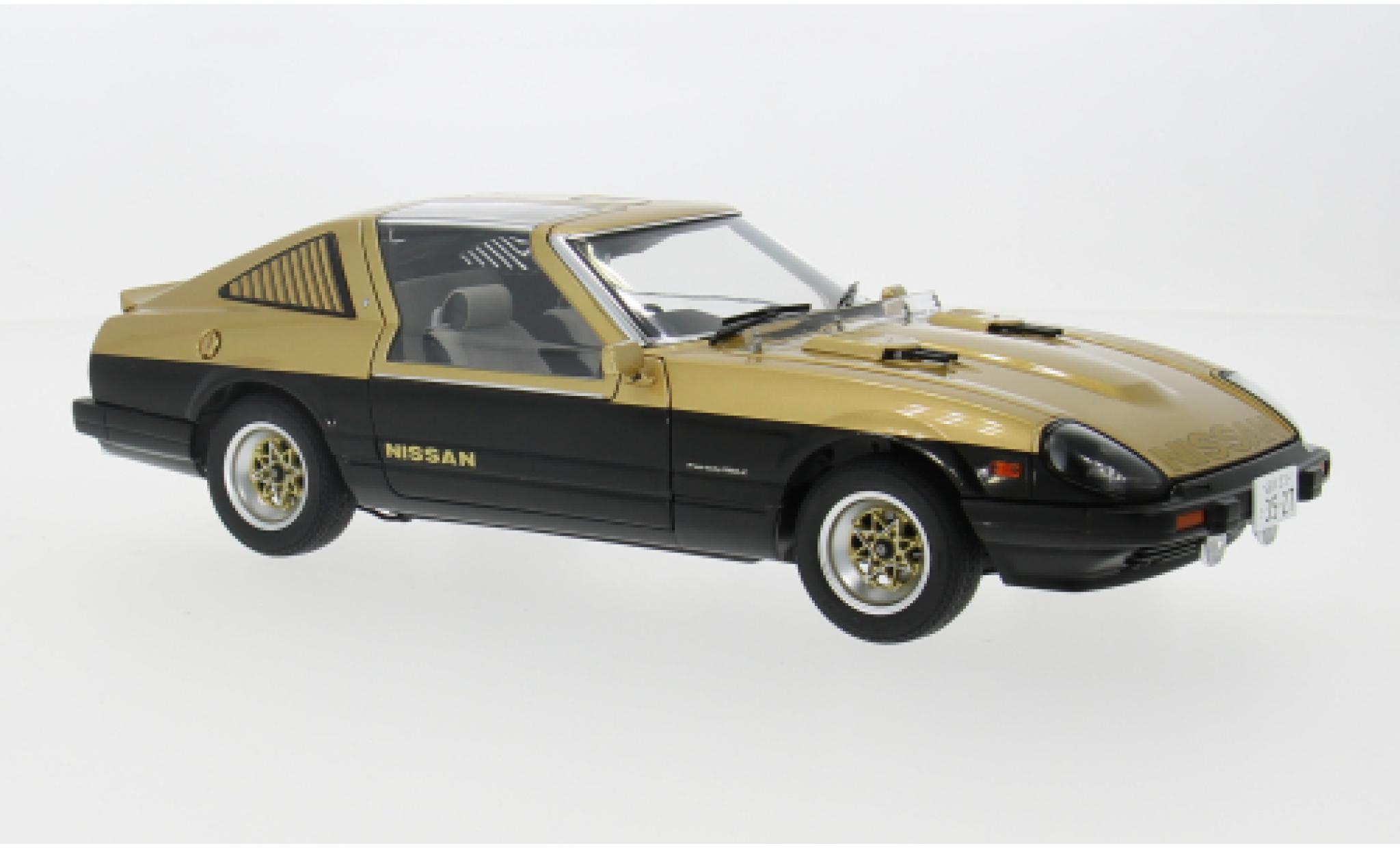 Nissan Fairlady Z 1/18 AUTOart (S130) zwart/bronze 1:18 modelauto