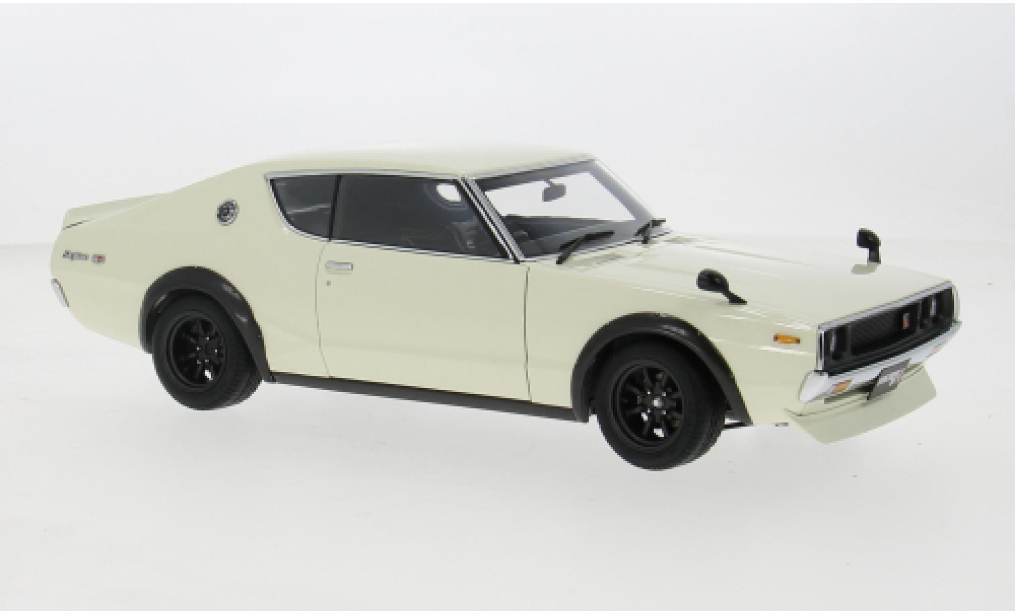 Nissan Skyline 1/18 AUTOart 2000 GT-R (KPGC110) wit 1:18 modelauto