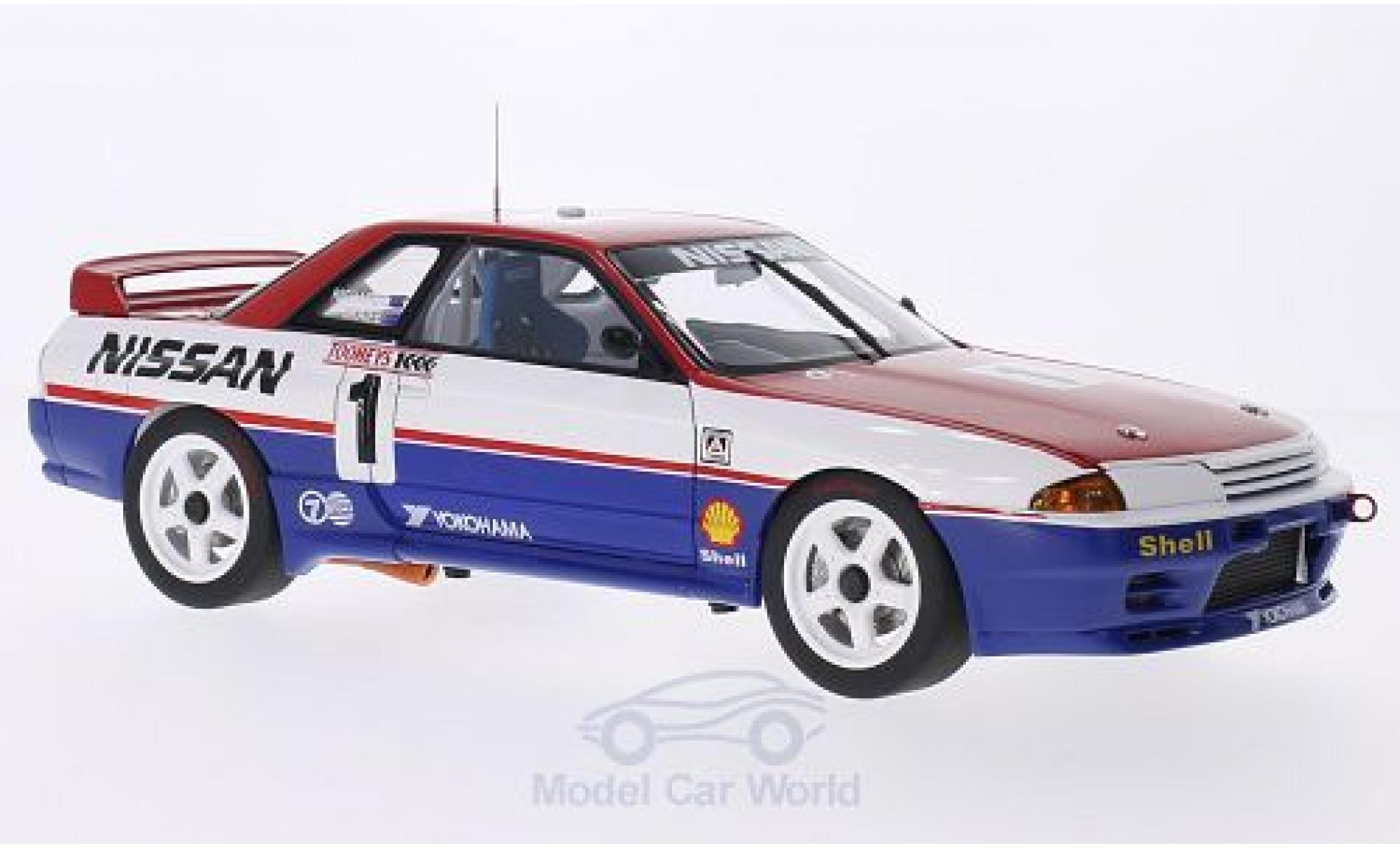 Nissan Skyline 1/18 AUTOart GT-R (R32) RHD No.1 Bathurst 1992 J.Richards/M.Skaife modelauto