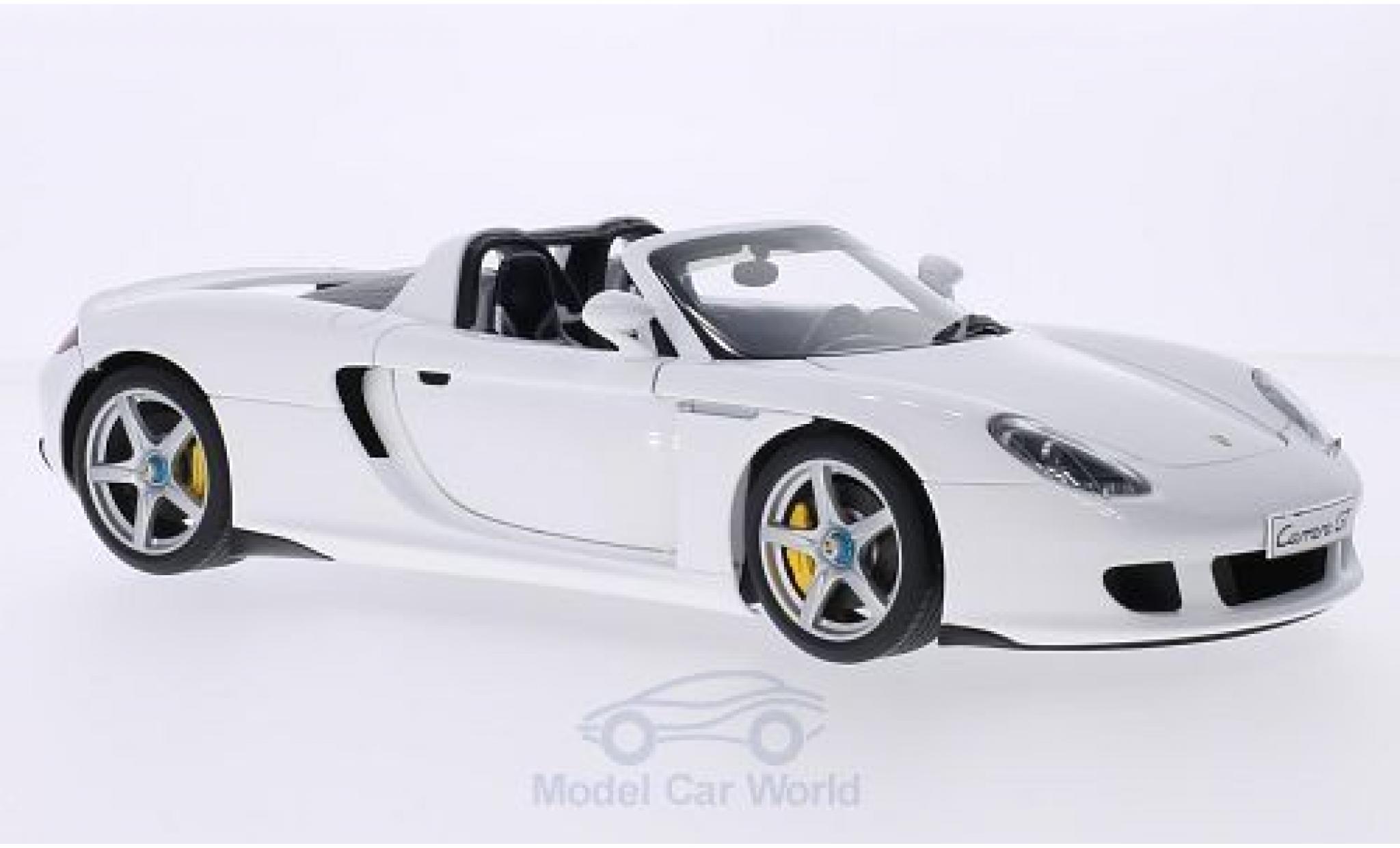 Porsche Carrera GT 1/18 AUTOart wit modelauto
