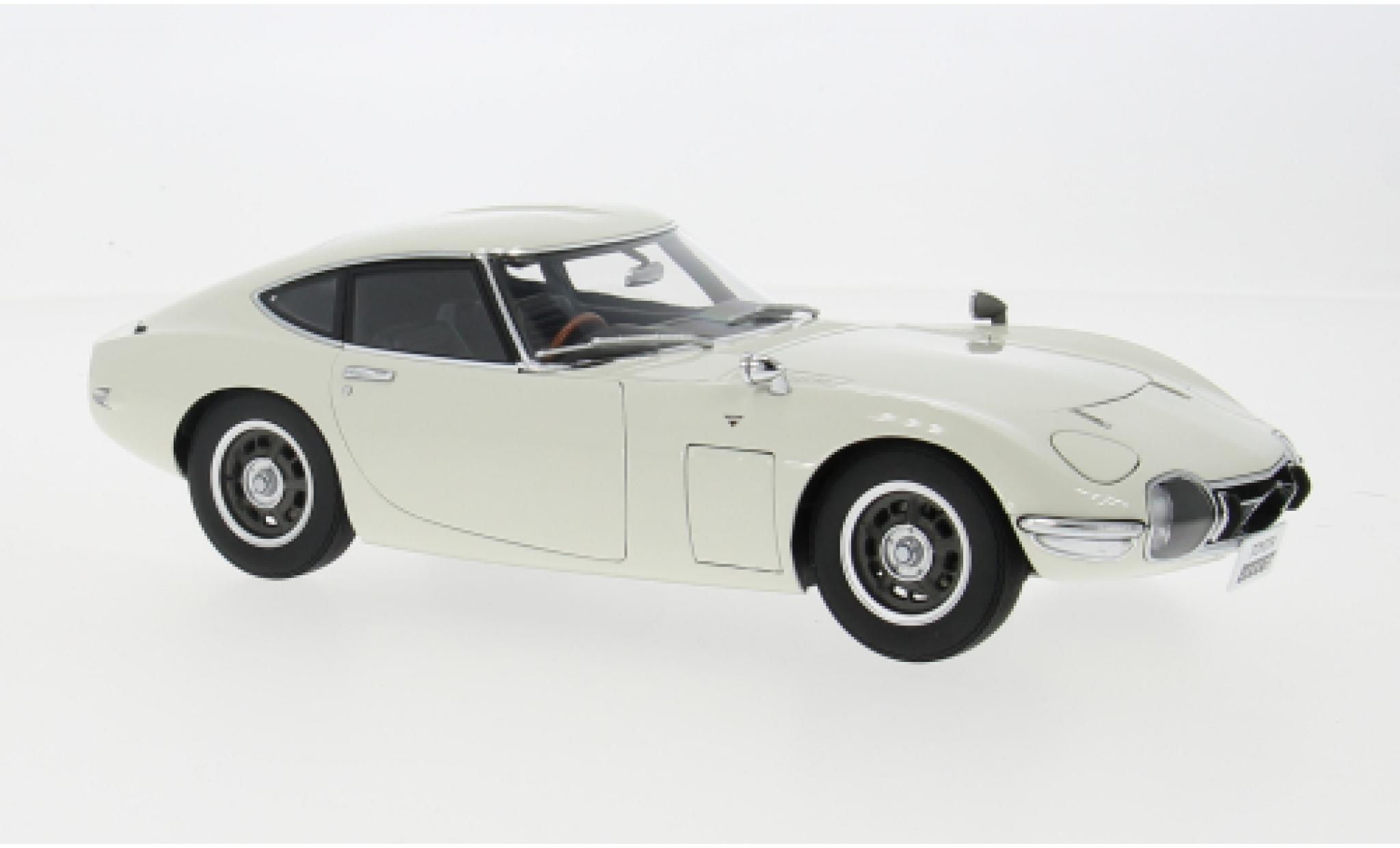 Toyota 2000 GT 1/18 AUTOart wit 1:18 modelauto
