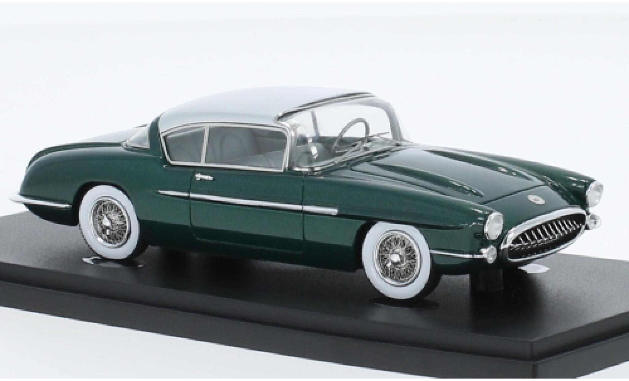 Chevrolet Corvette 1/43 AutoCult Autocult/Avenue 43 Impala XP-101 metallic groen fonc&eacute;/d 1956 modelauto