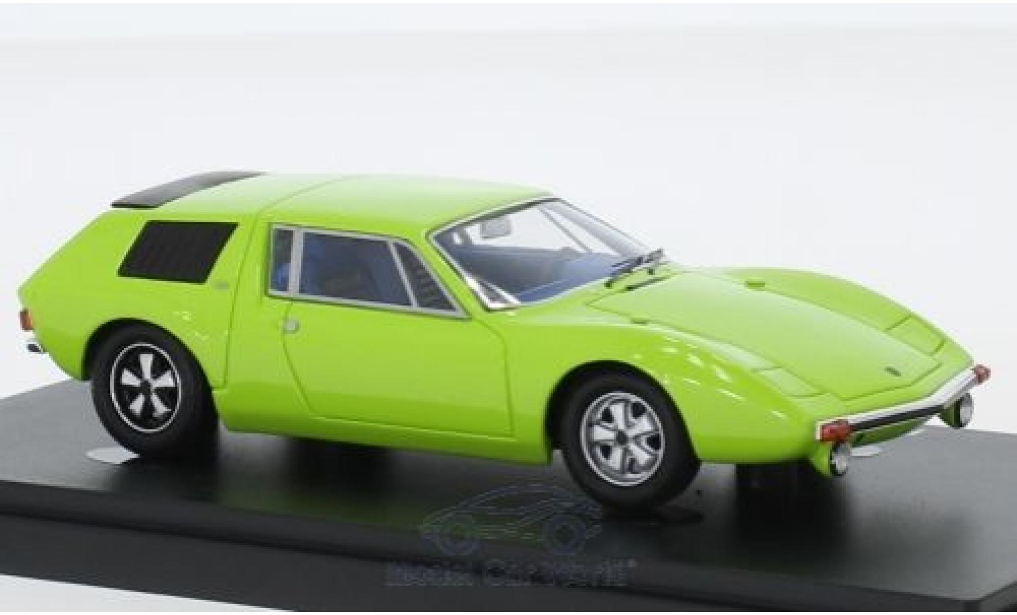 Porsche 914 1/43 AutoCult /6 Graf Goertz groen 1970 modelauto